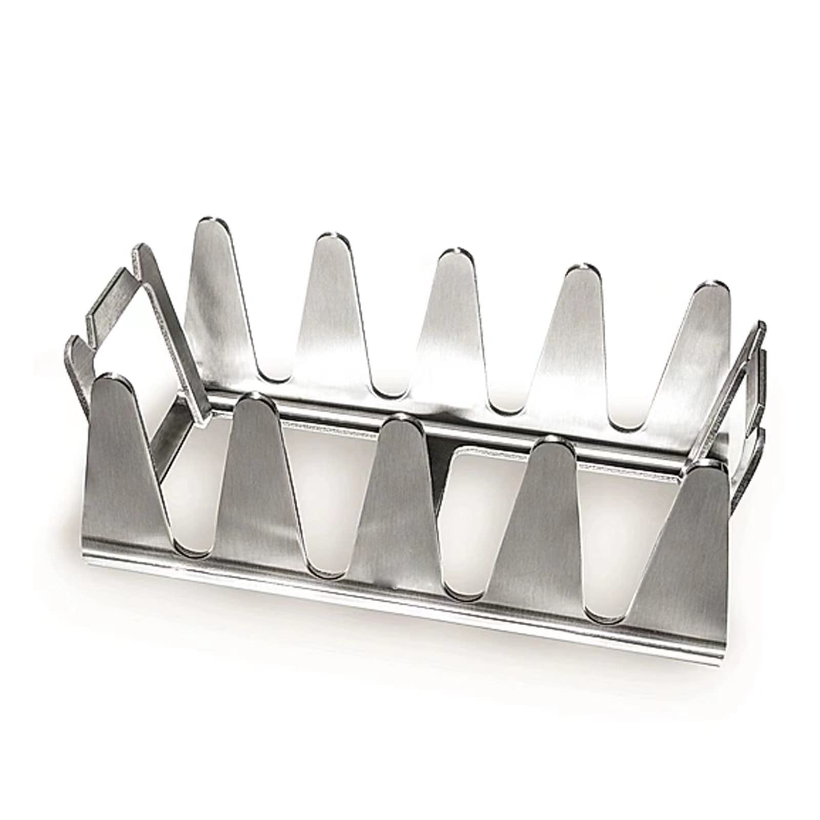 Portable Stainless Steel Chicken Leg Rack for Grill - BBQ Skewer Holder & Shish Kabob Stand - Perfect for Backyard Grilling, Camping, and Outdoor Barbecue Parties