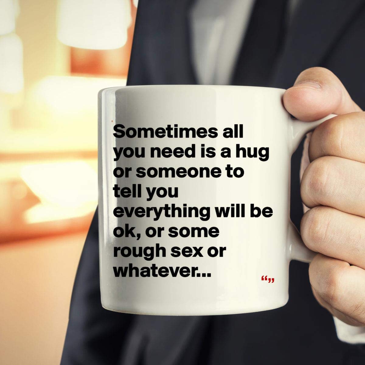 Funny Motivational Coffee Mugs - Inspirational & Humorous Gifts for Coworkers, Friends & Family | Perfect for Office, Home Use & Joke Presents