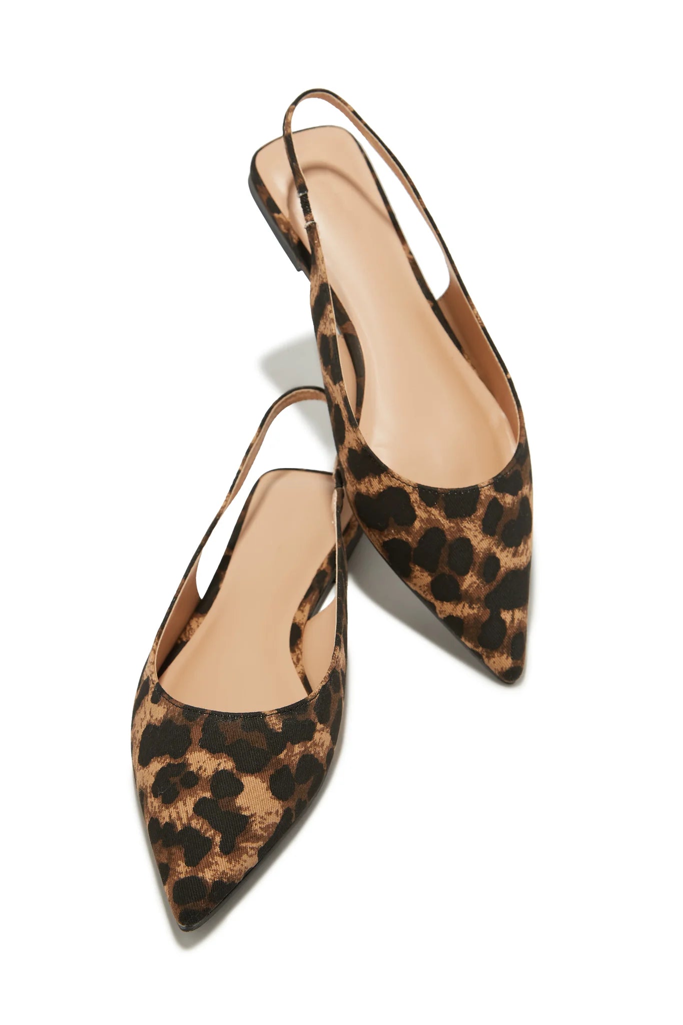 Ashlyn Pointed Toe Flats - Women's Leopard Print Ballet Shoes for Work & Casual Wear | Comfortable Slip-On Flats for Office, Party & Everyday Outfits