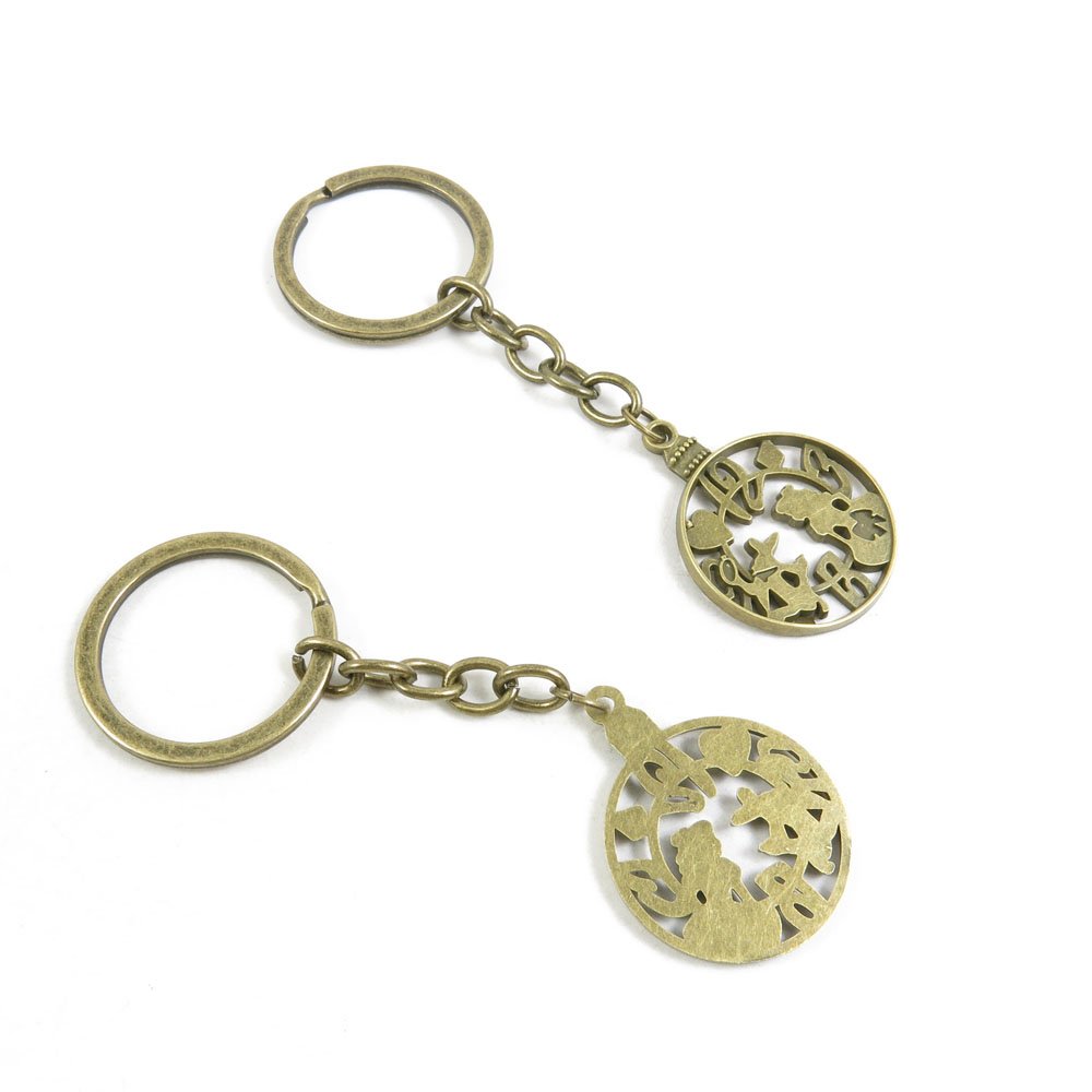 Stylish Fashion Jewelry Keychain Set - Bulk Wholesale Key Rings for Car Keys, House Keys & Office Keys | Perfect for Key Organization, Gift Giving & Promotional Items
