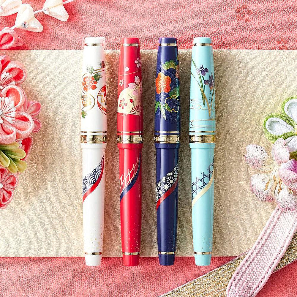 Sailor Pro Gear Slim Fountain Pen - Kimono Limited Edition (2025) - Premium Japanese Writing Instrument for Calligraphy, Journaling & Gift Giving