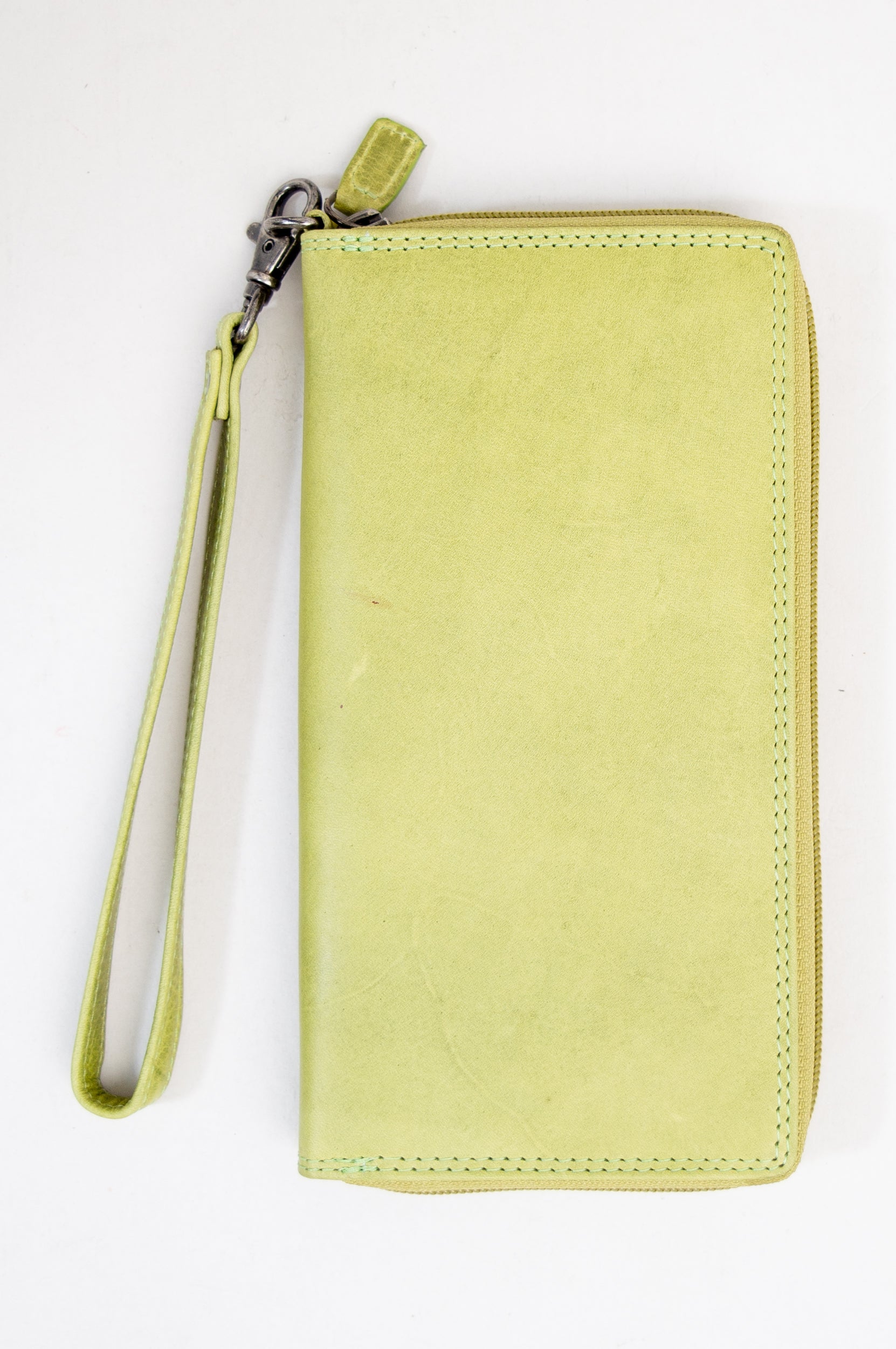 Adrian Klis 195 Genuine Buffalo Leather Wallet for Men - Light Green Slim Bifold Wallet with RFID Protection - Perfect for Everyday Carry & Travel
