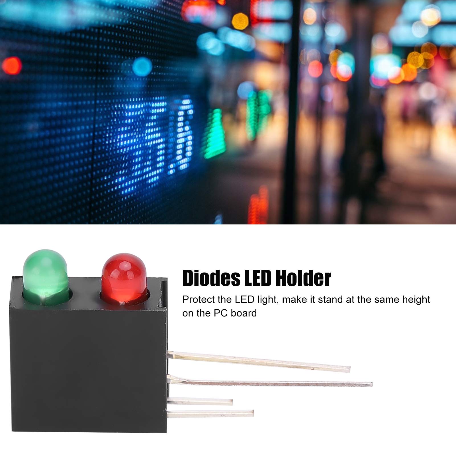 LED Holder Bezel Mount - Secure & Stable Light Fixture Protector for Home & Office - Prevents Lamp Pin Bending - Perfect for Recessed Lighting & DIY Projects
