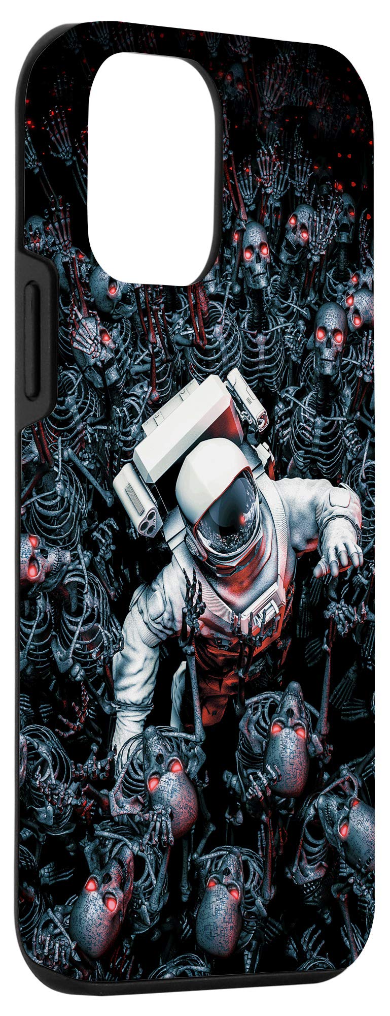 iPhone 12 Mini Case - Astronaut Zombie Robot Skeleton Gamer Design | Durable Protective Cover for iPhone 12 Mini | Perfect for Gamers, Sci-Fi Fans & Halloween Lovers