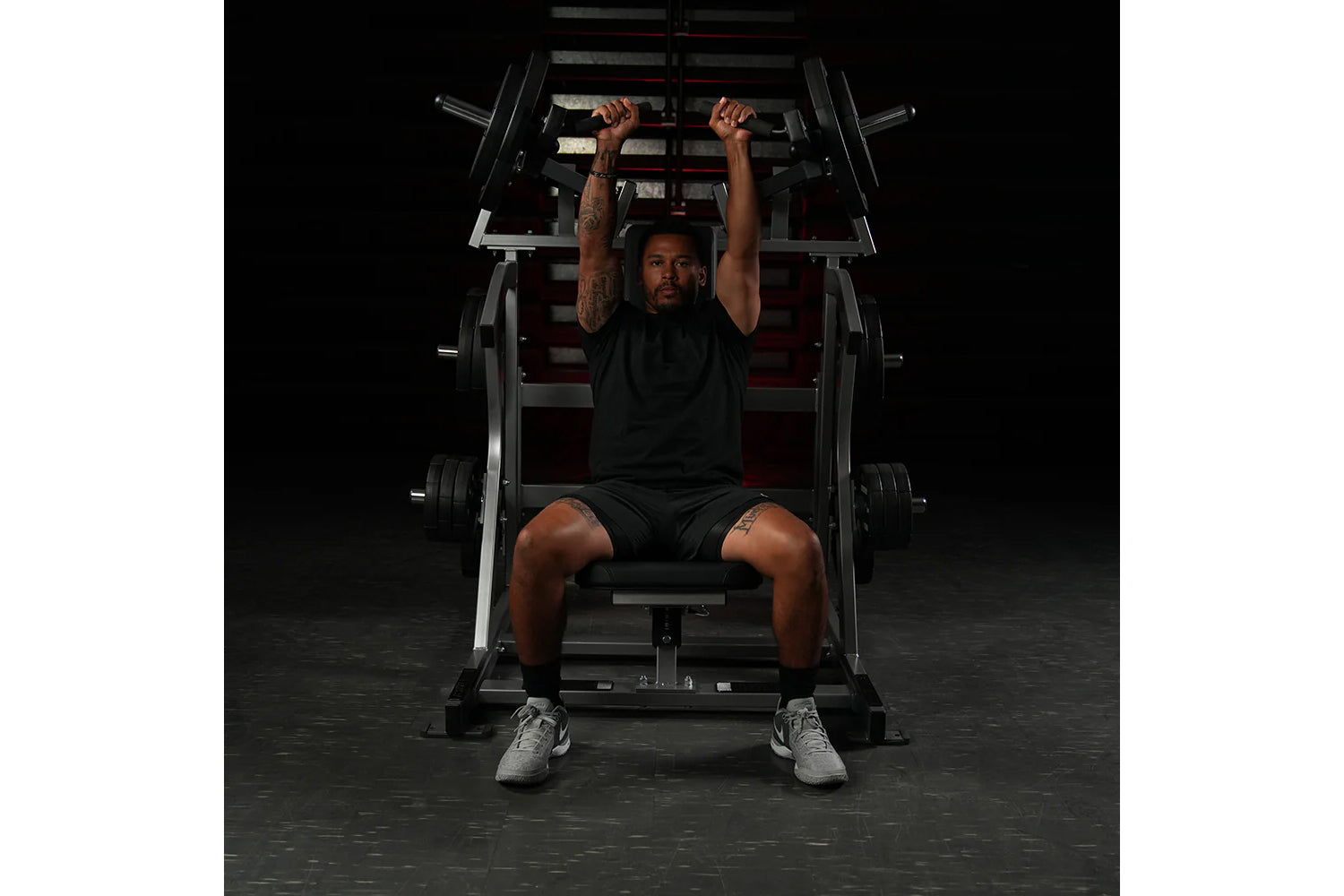 Hammer Strength Plate Loaded Iso-Lateral Super Incline Press Machine - Commercial Gym Equipment for Chest Workouts & Strength Training