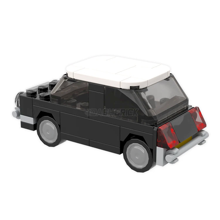 LEGO Classic Mini Cooper Building Kit - Black MiniMOC Model Car for Kids & Adults | Creative Play, Gift Ideas & Collectible Display