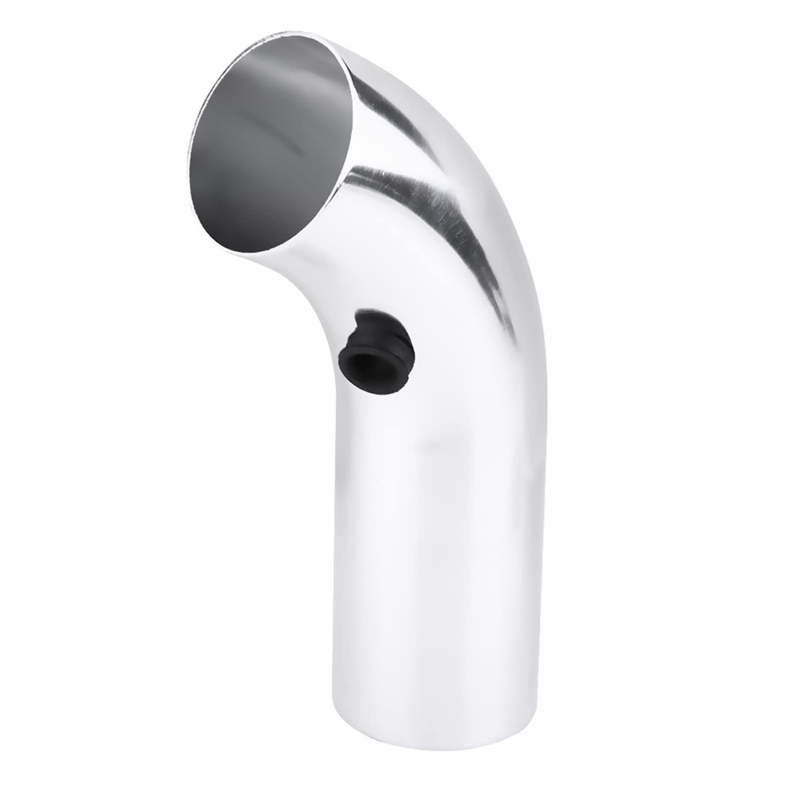 High-Performance 76mm Aluminum Alloy Car Air Intake Pipe with Heatproof Clamp - Easy Installation for Trucks (Silver) | Improves Engine Airflow & Performance for Off-Road & Racing Vehicles