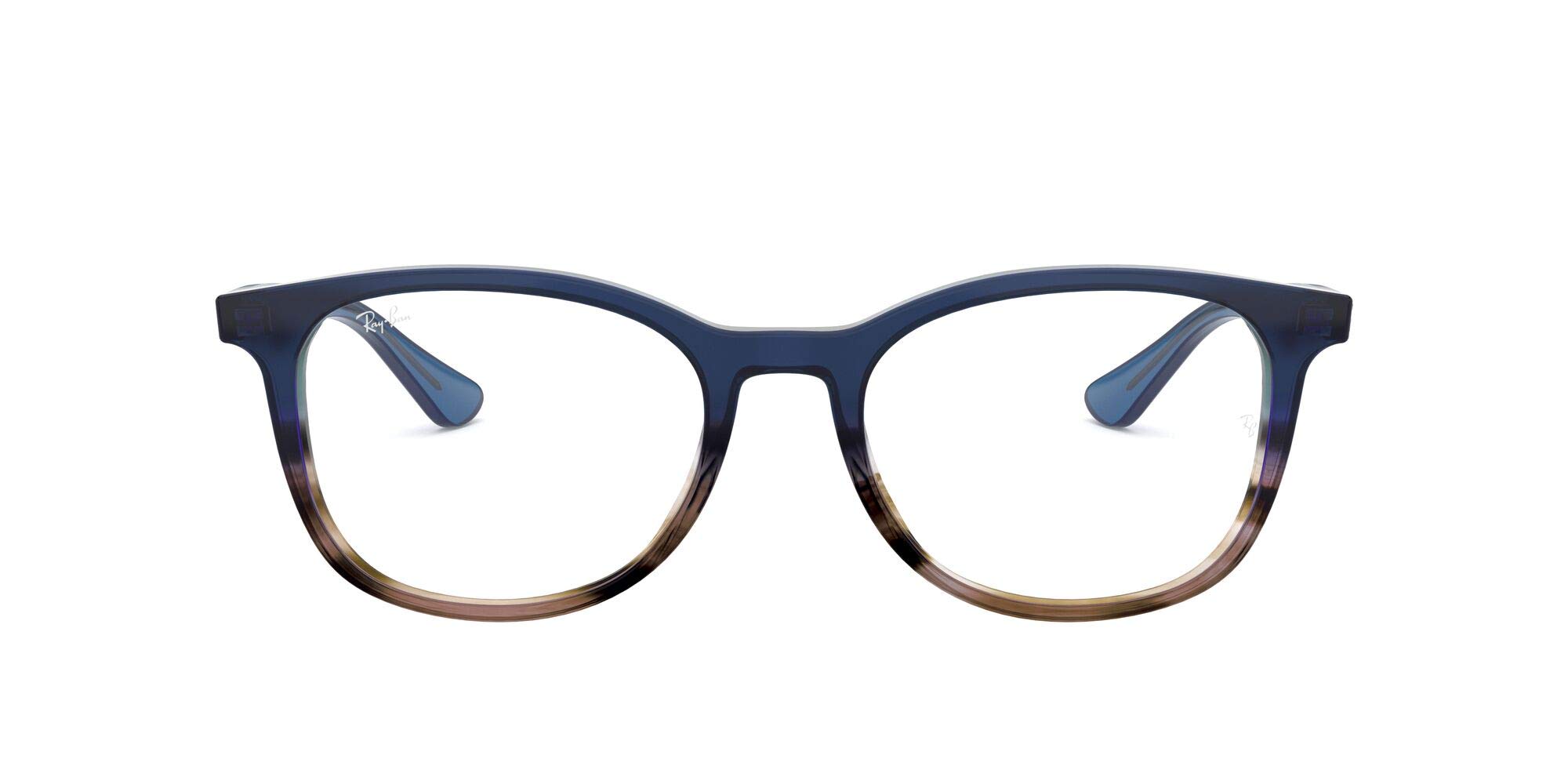 Ray-Ban Rx5356 Square Prescription Eyeglass Frames for Men & Women - Classic Retro Style, Lightweight & Durable - Perfect for Work, Reading & Everyday Wear