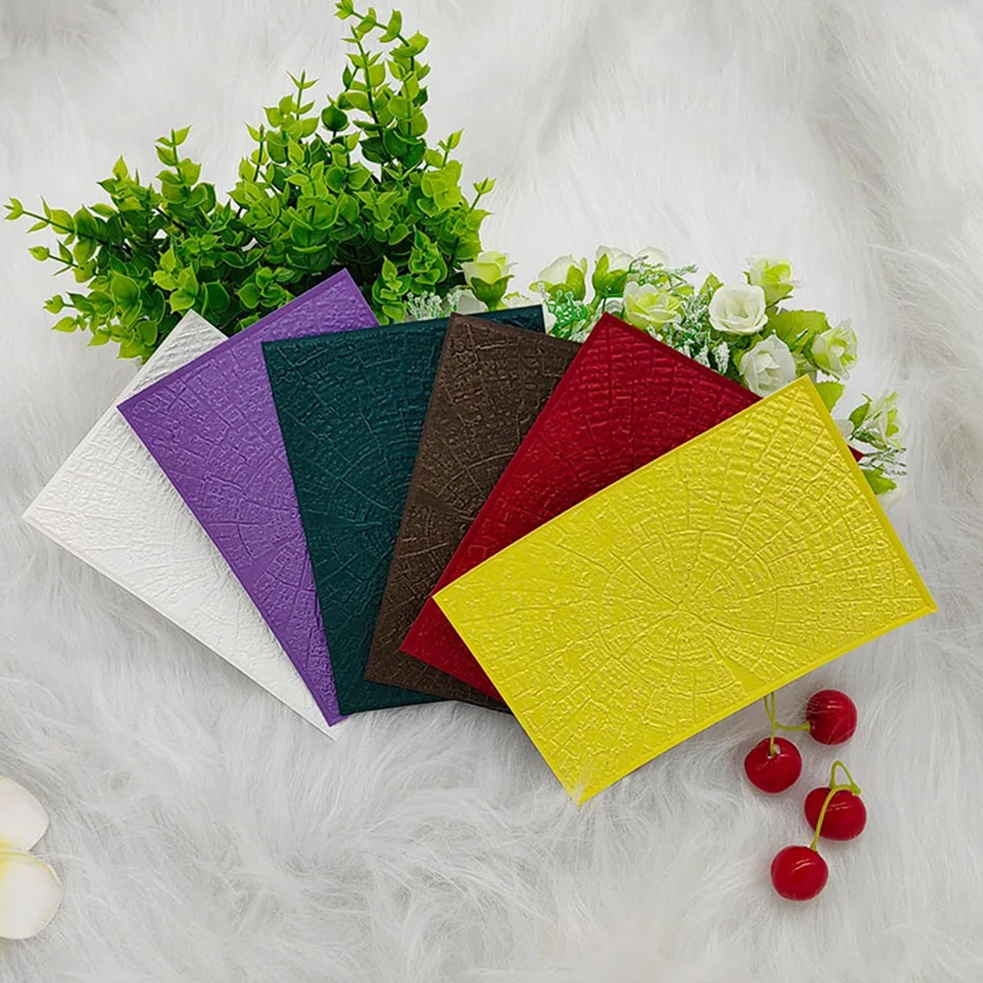 Wood Grain Embossing Folders for Card Making, Scrapbooking & Stamping - DIY Paper Craft Supplies for Greeting Cards, Invitations, Journals & Home Decor Projects
