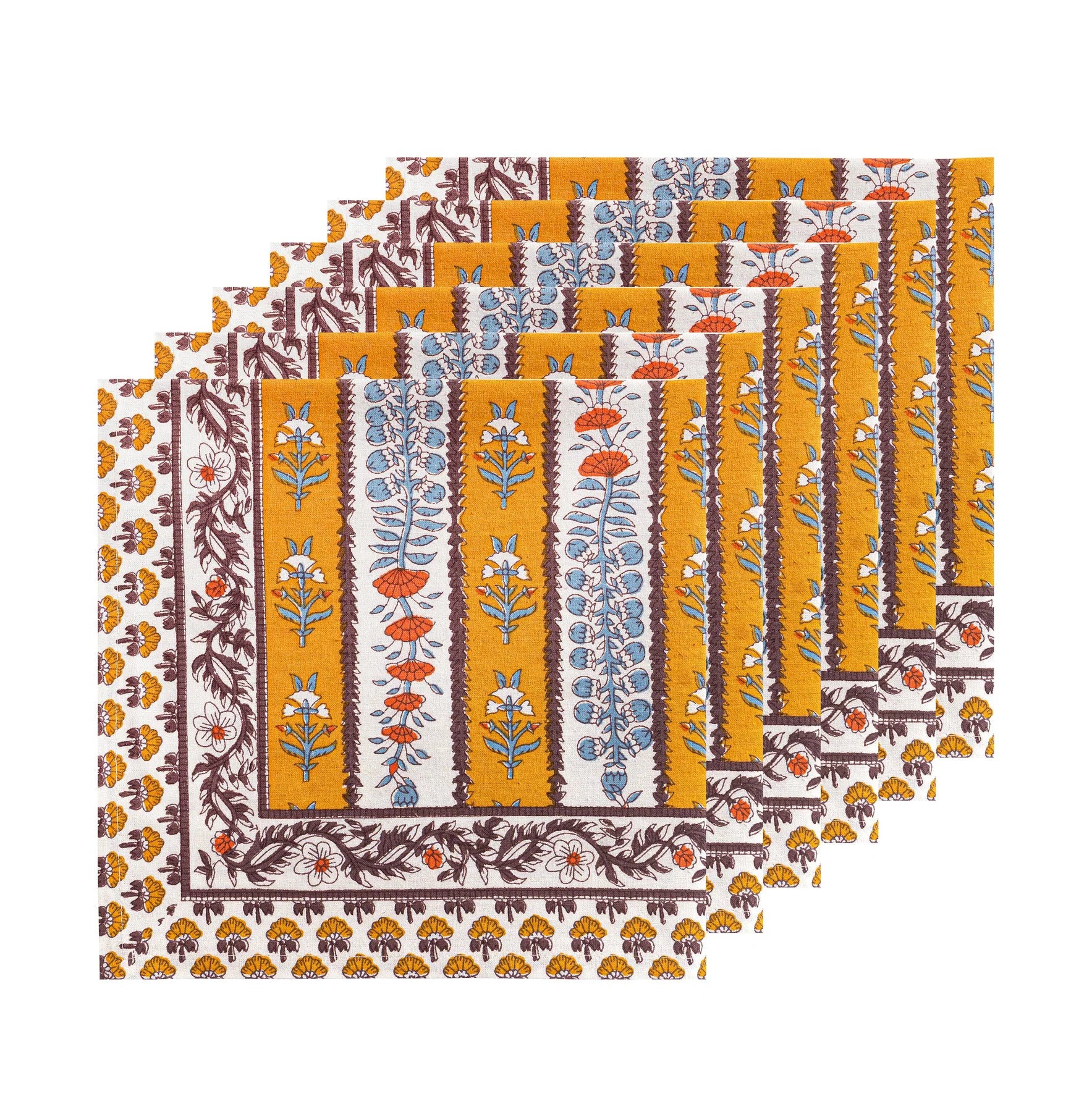 Avignon Dijon & Blue Collection - Premium Home Decor Set for Living Room, Bedroom, and Office | French-Inspired Elegant Decorations
