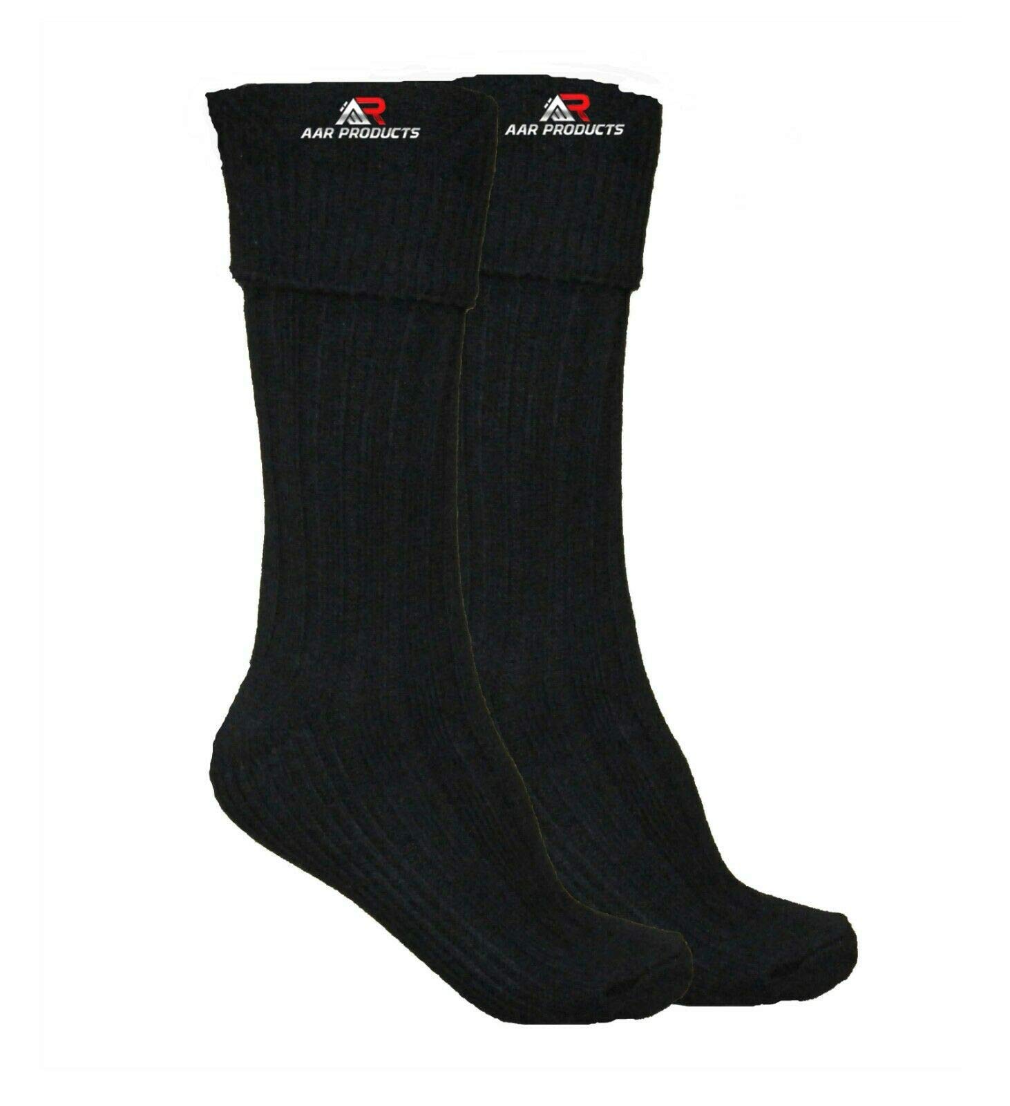 Authentic Scottish Highland Wool Blend Kilt Socks - Traditional Tartan Hose for Men - Perfect for Weddings, Ceilidhs & Highland Games Accessories