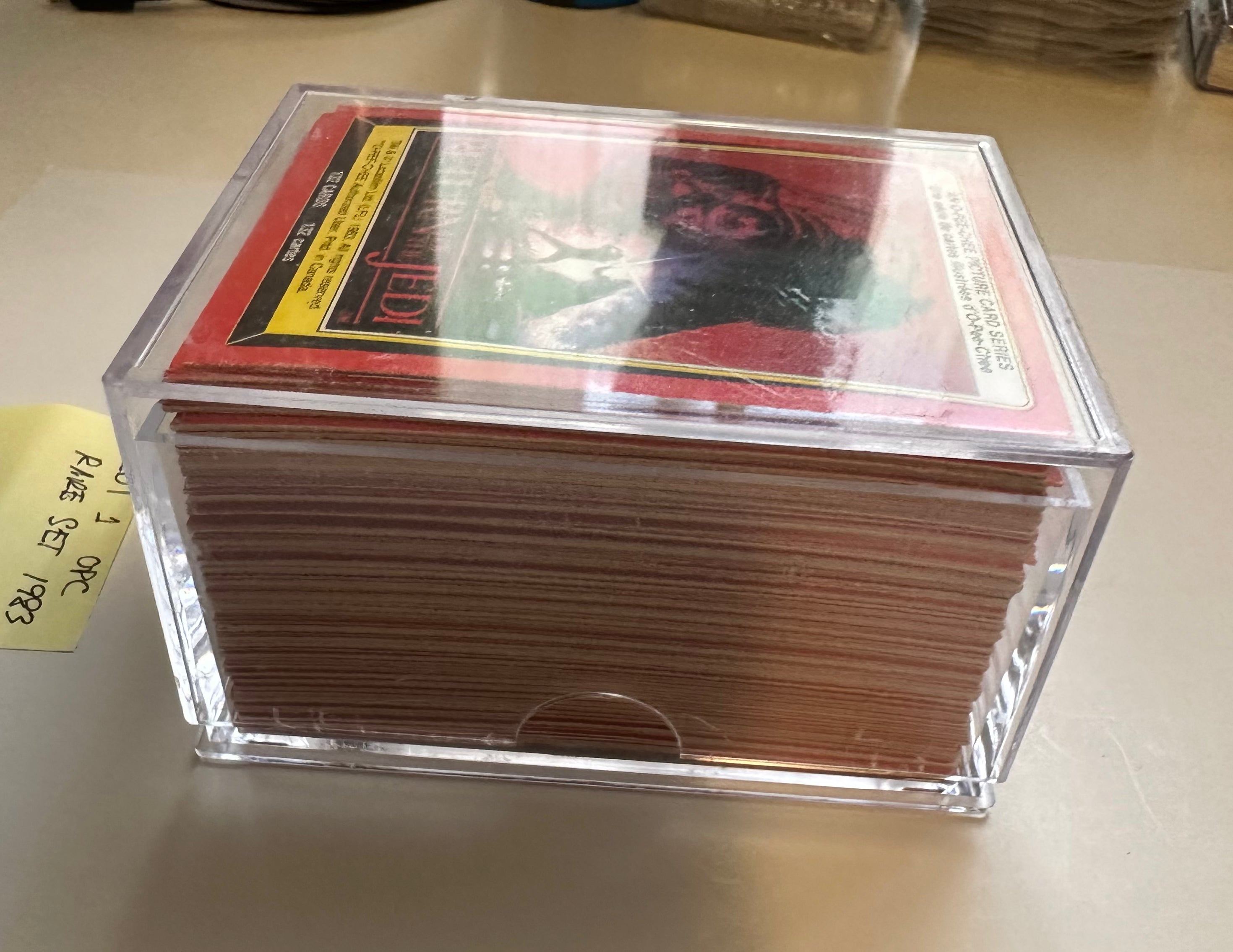 Star Wars Return of the Jedi 1983 OPC Canadian Version Series 1 Trading Cards Set - Rare High Grade Condition - Perfect for Collectors & Display