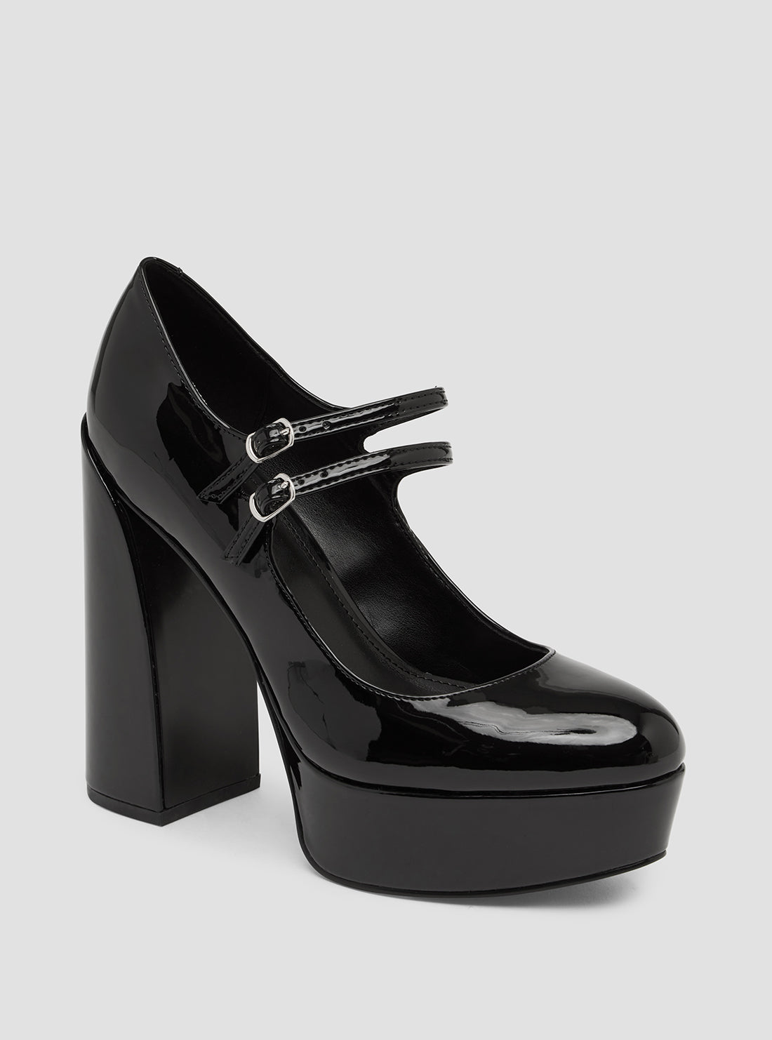 Stylish Black Patent Leather Callyna High Heels for Women - Perfect for Parties, Weddings & Evening Events