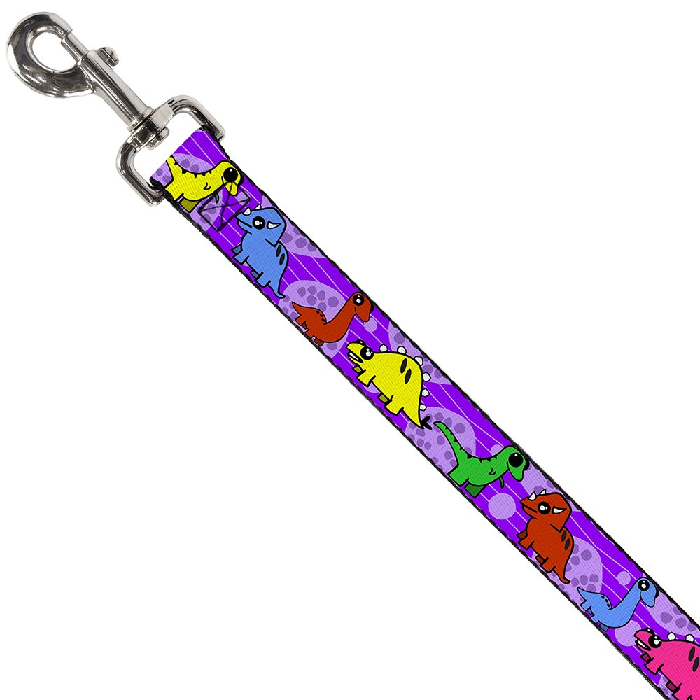 Durable 4FT Dinosaur Cartoon Dog Leash - 1.5 Inch Wide Adjustable Pet Lead for Small Medium Dogs - Perfect for Walking, Training & Outdoor Adventures