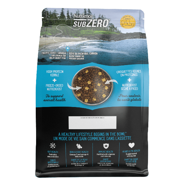Nutrience SubZero Canadian Pacific High Protein Dry Cat Food - Premium Grain-Free Nutrition for Active Cats - Ideal for Indoor & Outdoor Cats