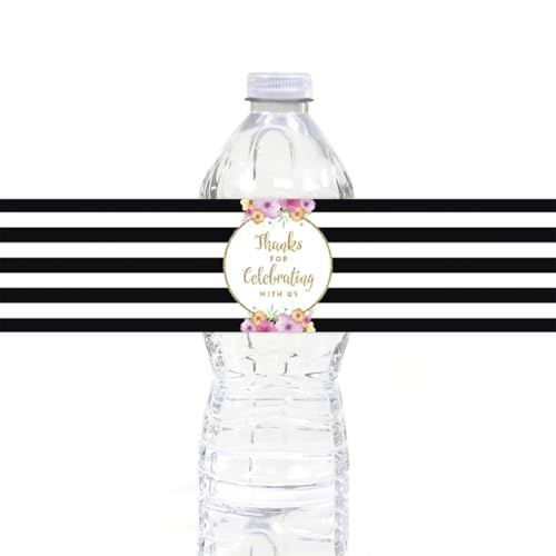Labels Water Bottle