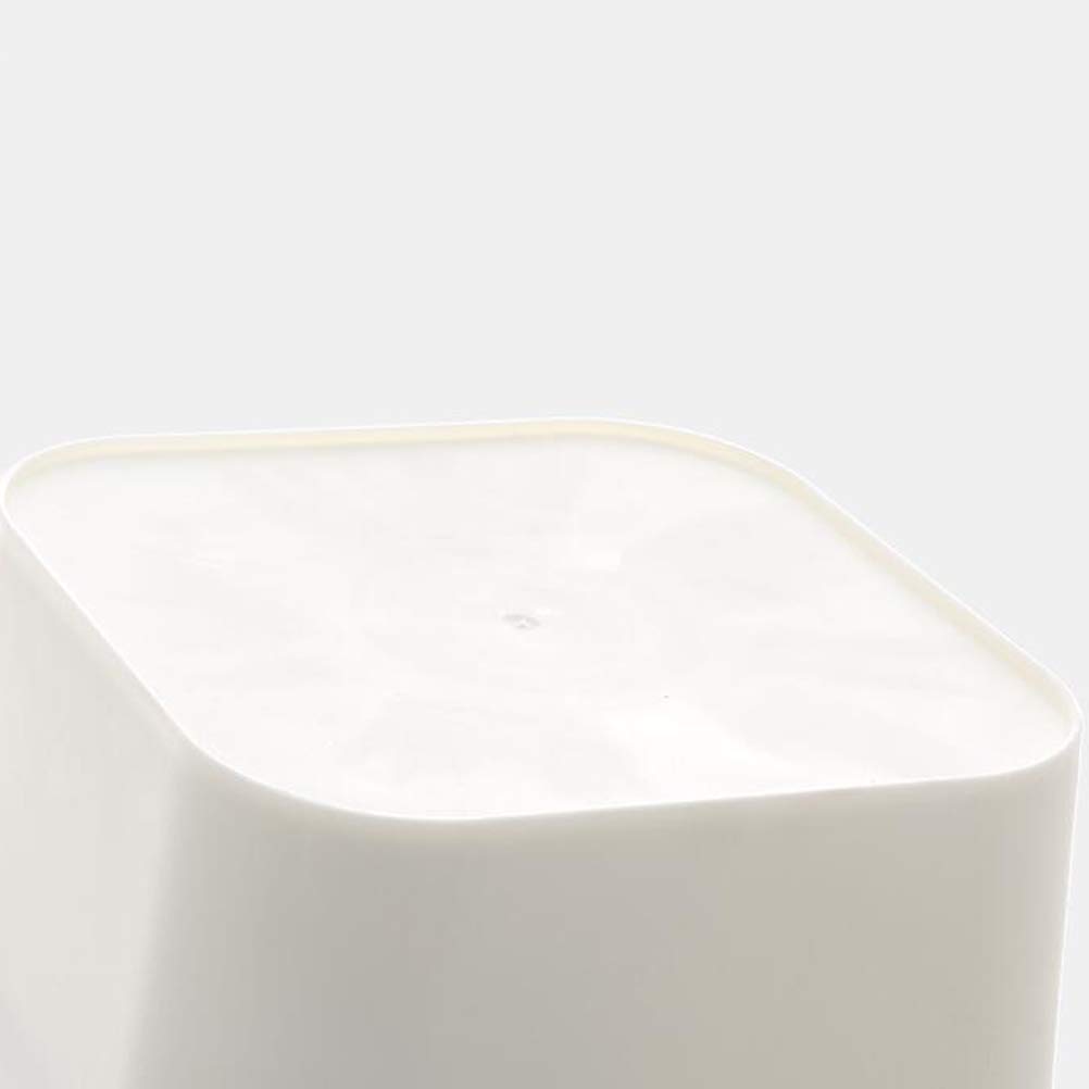 Eco-Friendly Kitchen Trash Can with Lid - 13 Gallon Waste Disposal Bin for Home, Office & Bathroom - Durable Garbage Container for Wet & Dry Waste - Space-Saving Design Perfect for Under Sink & Countertop Use
