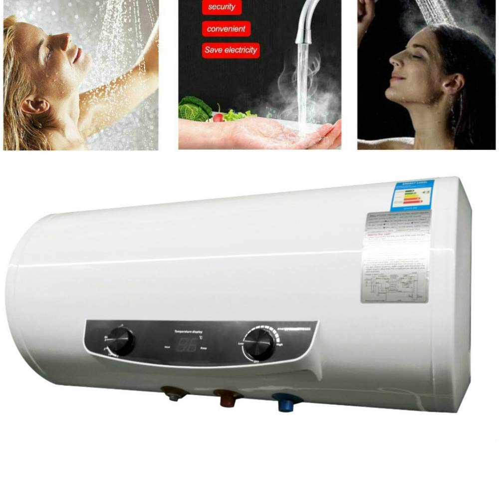 13 Gallon/50L Electric Hot Water Heater for Kitchen & Bathroom - Fast US Shipping (3-6 Days) - Perfect for Small Homes, Apartments, RVs and Off-Grid Living
