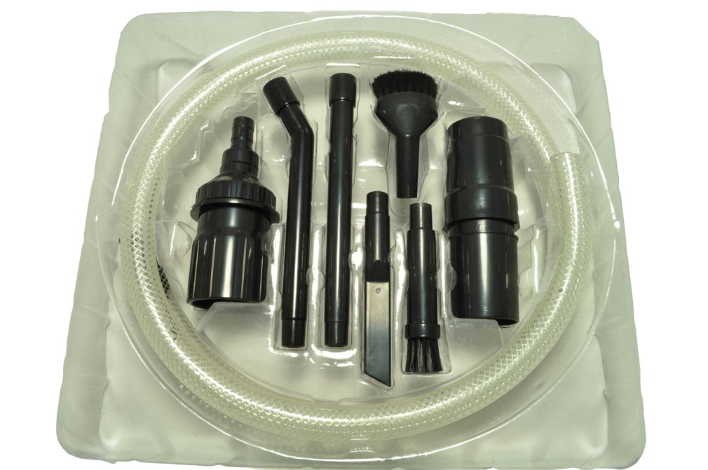 Universal Micro Vacuum Attachment Set - 12pc Multi-Surface Cleaning Kit for Pet Hair, Dust & Debris | Perfect for Cars, Furniture & Tight Spaces