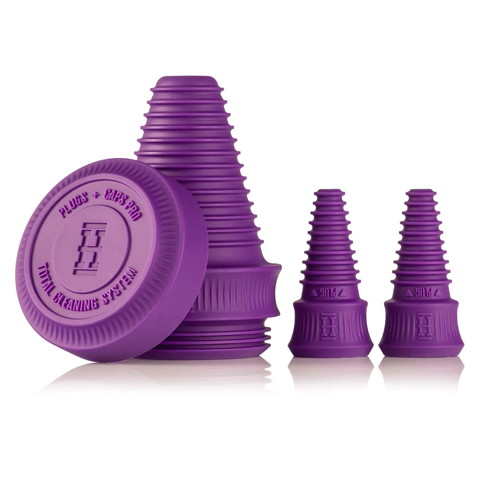 HEMPER Tech - Premium Cleaning Plugs & Caps for Electronics - Purple - Perfect for Phones, Tablets, and Gadgets Protection