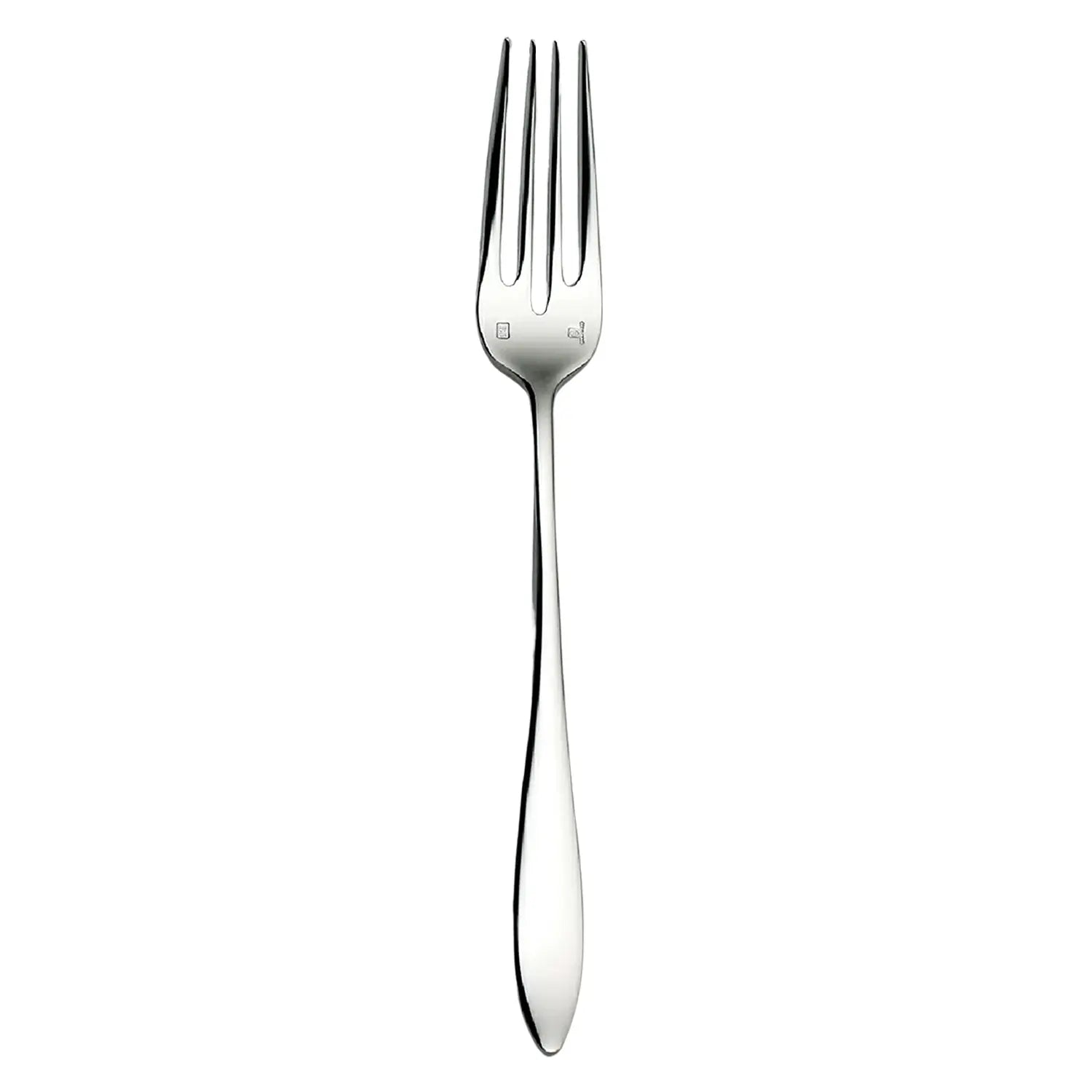Premium Luckywood Veloute Stainless Steel Fruit & Salad Forks Set - Elegant 4-Piece Flatware for Dessert, Appetizers, Parties & Picnics - Dishwasher Safe & Rust-Resistant Cutlery