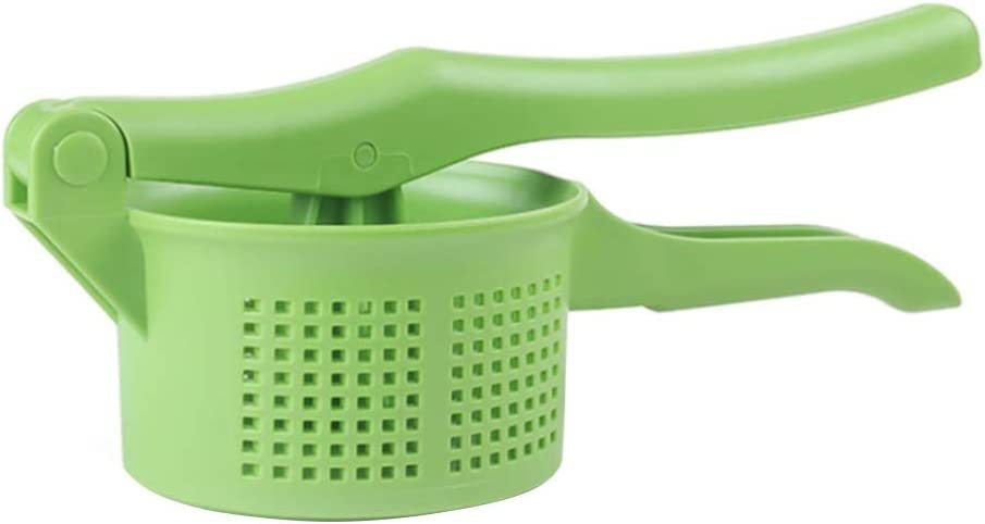 Premium Potato Ricer & Masher - Heavy Duty Fruit & Vegetable Press for Juicing, Pureeing, Squeezing Lemons - Perfect for Homemade Baby Food, Juices, and Cooking