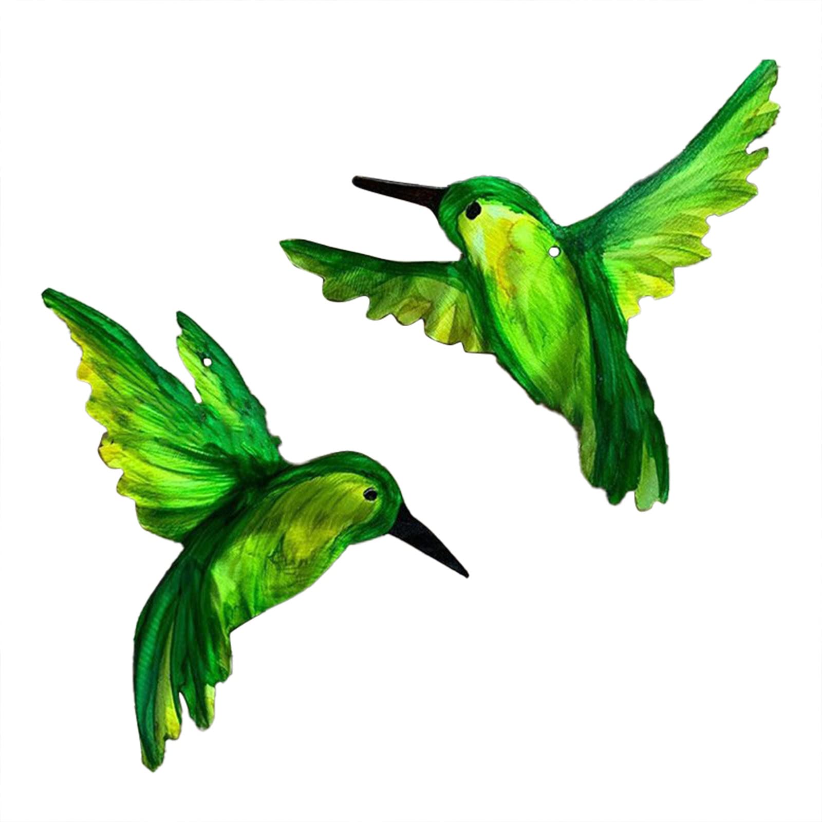 Metal Hummingbird Wall Art Decor - Handcrafted Bird Sculpture for Indoor & Outdoor Spaces | Living Room, Bedroom, Farmhouse, Garden, Porch, Fence & Patio Decoration | Perfect for Rustic Home Décor & Nature-Inspired Gifts