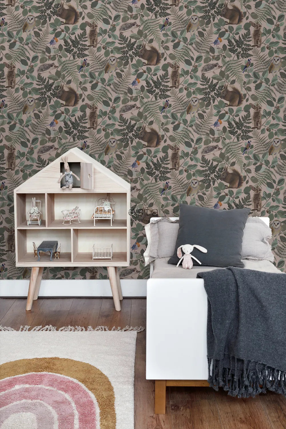Forest Friends Mystic Woods - Enchanted Woodland Decor for Kids' Rooms & Nursery - Perfect for Fantasy Themed Bedrooms & Playrooms