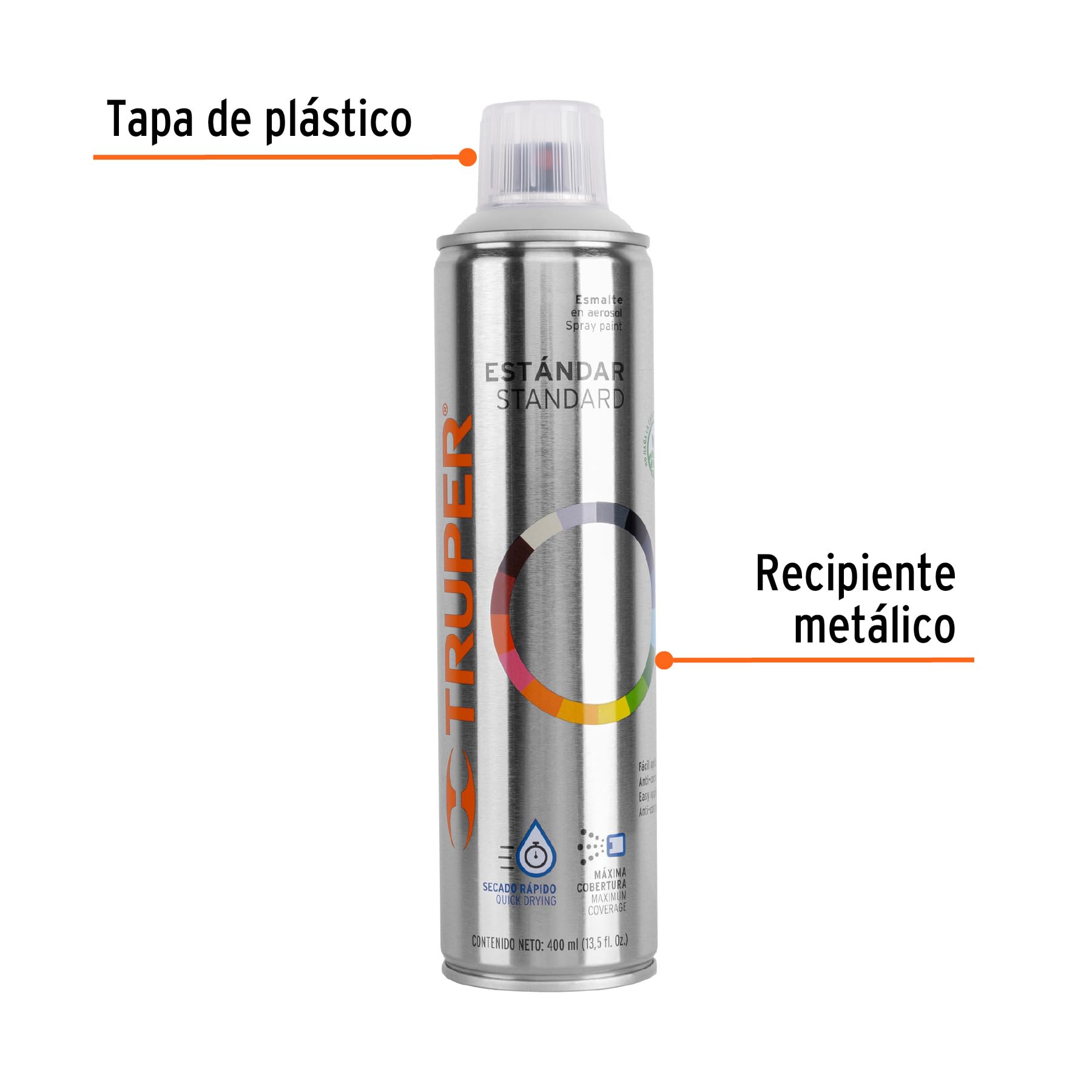 Acrylic Enamel Spray Paint - Transparent Matte Finish for DIY Crafts, Home Decor & Automotive Touch-Ups | High-Quality Aerosol Paint for Wood, Metal & Plastic Surfaces