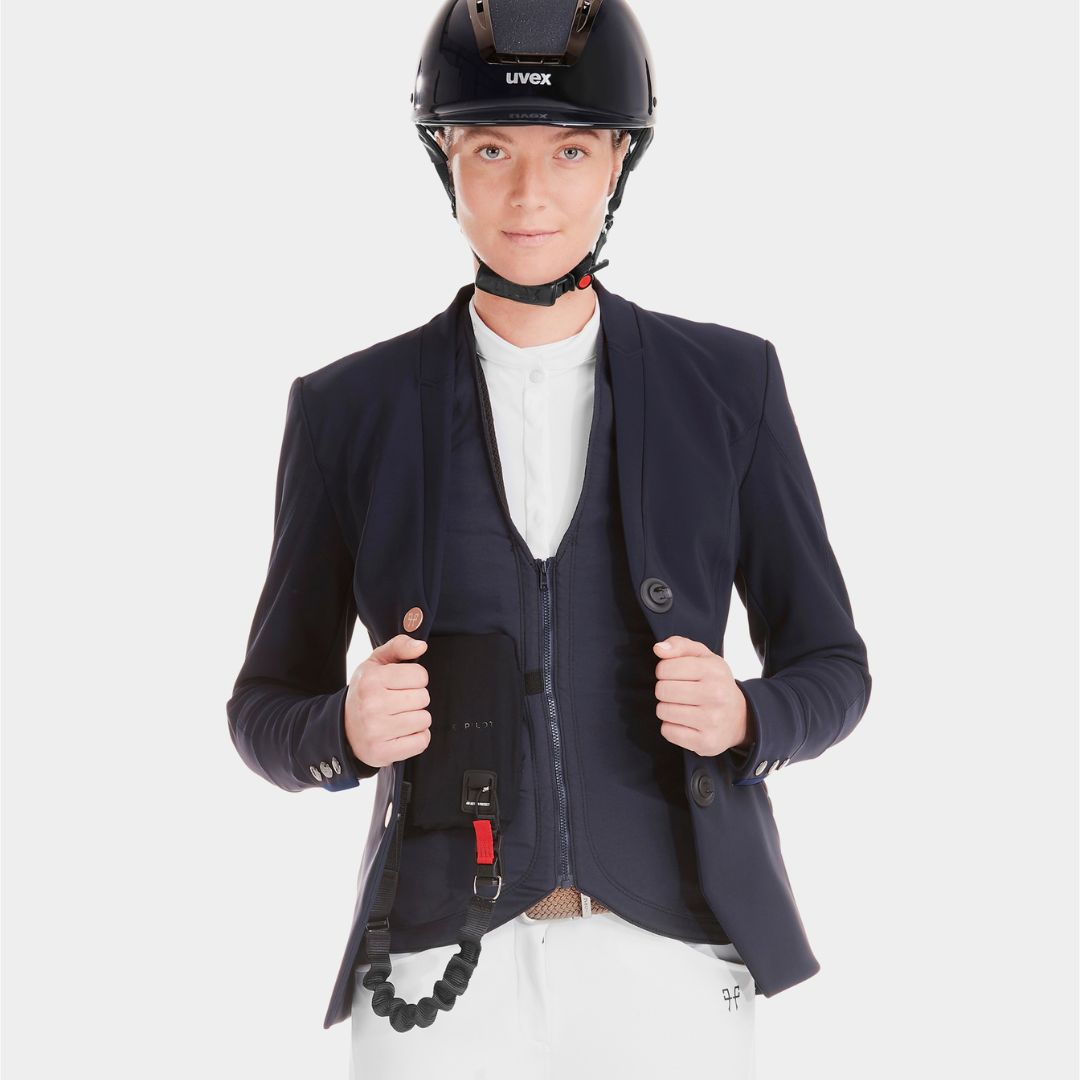 Horse Pilot Aerotech Competition Coat - Lightweight Equestrian Show Jacket for Women - Perfect for Dressage, Show Jumping & Riding Events