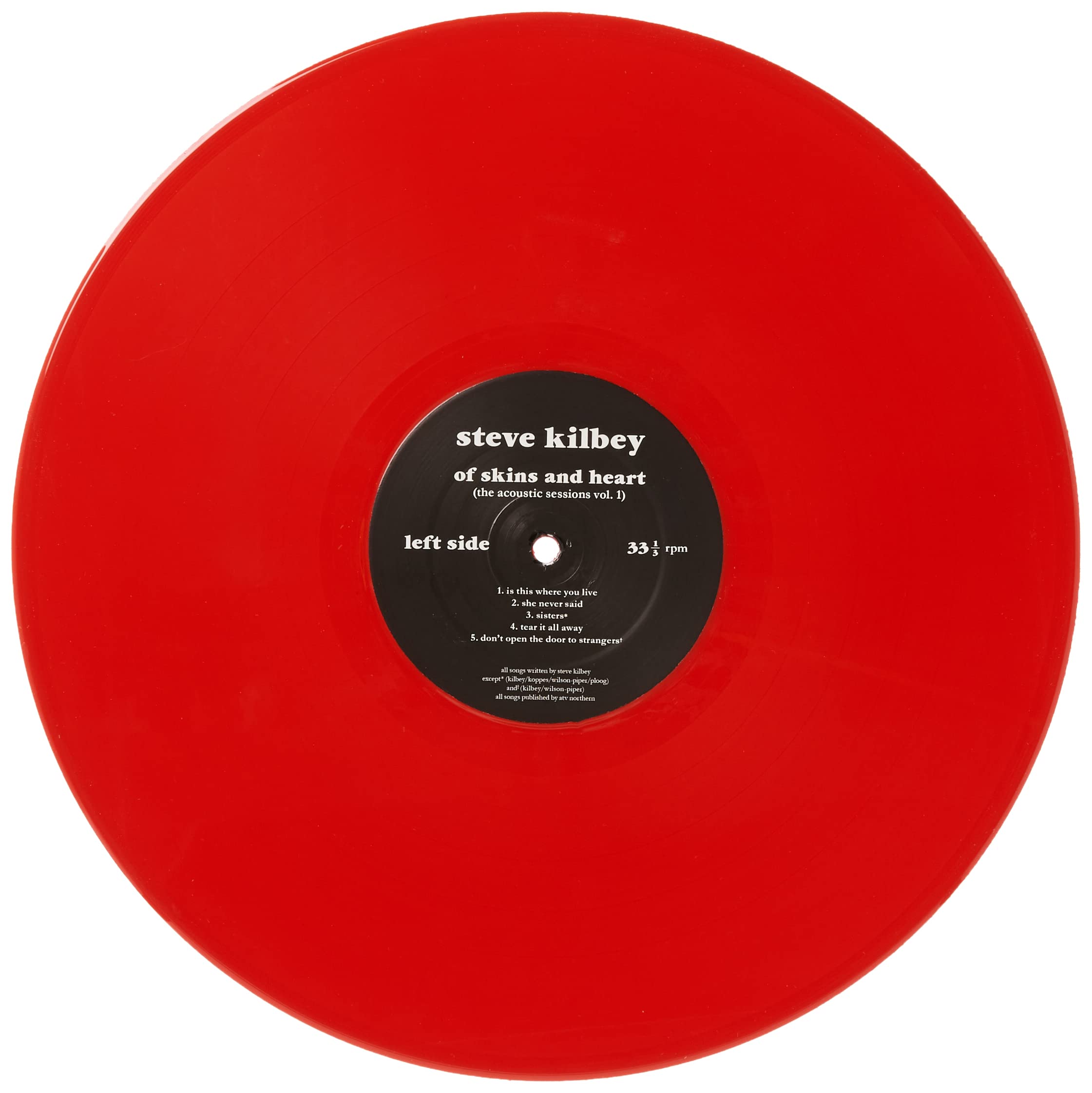 Of Skins & Heart: Acoustic Sessions Vol. 1 Red Vinyl Record - Perfect for Relaxing Evenings & Music Collectors