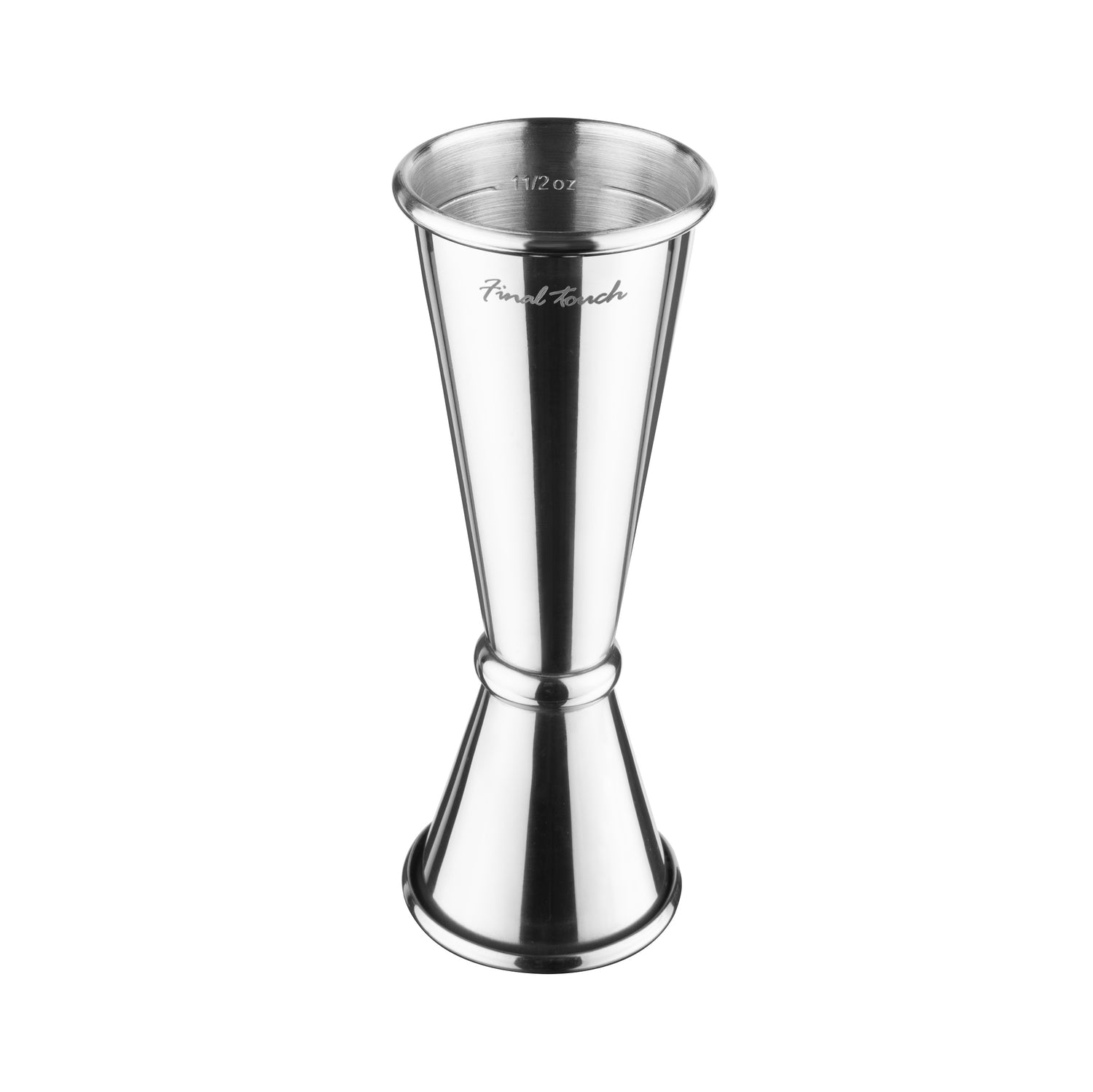 Premium Stainless Steel Double Jigger 1oz & 2oz (30ml & 60ml) - Professional Bartender Tool for Cocktail Mixing, Measuring, and Home Bar Use