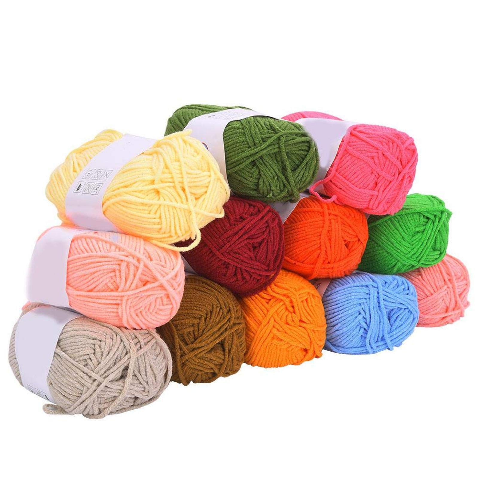 Premium Soft Knitting Wool Yarn - Ultra Comfortable Crochet Yarn for Handmade Sweaters, Scarves & DIY Crafts | Perfect for Winter Knitting Projects & Cozy Homemade Gifts