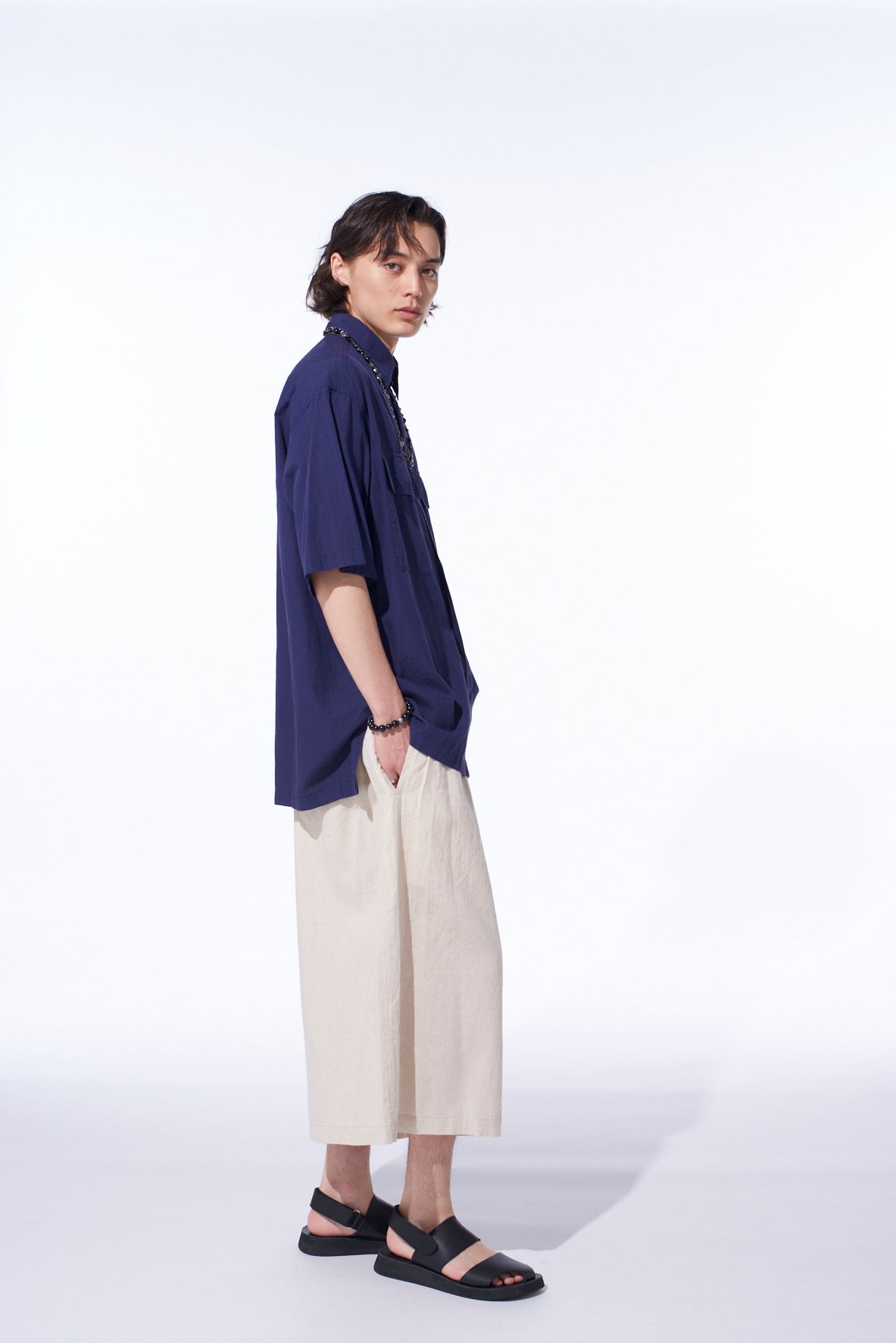 Breathable Cotton Linen Culotte Pants for Women - High Waisted Wide Leg Palazzo Trousers - Perfect for Summer, Office Wear & Casual Outfits