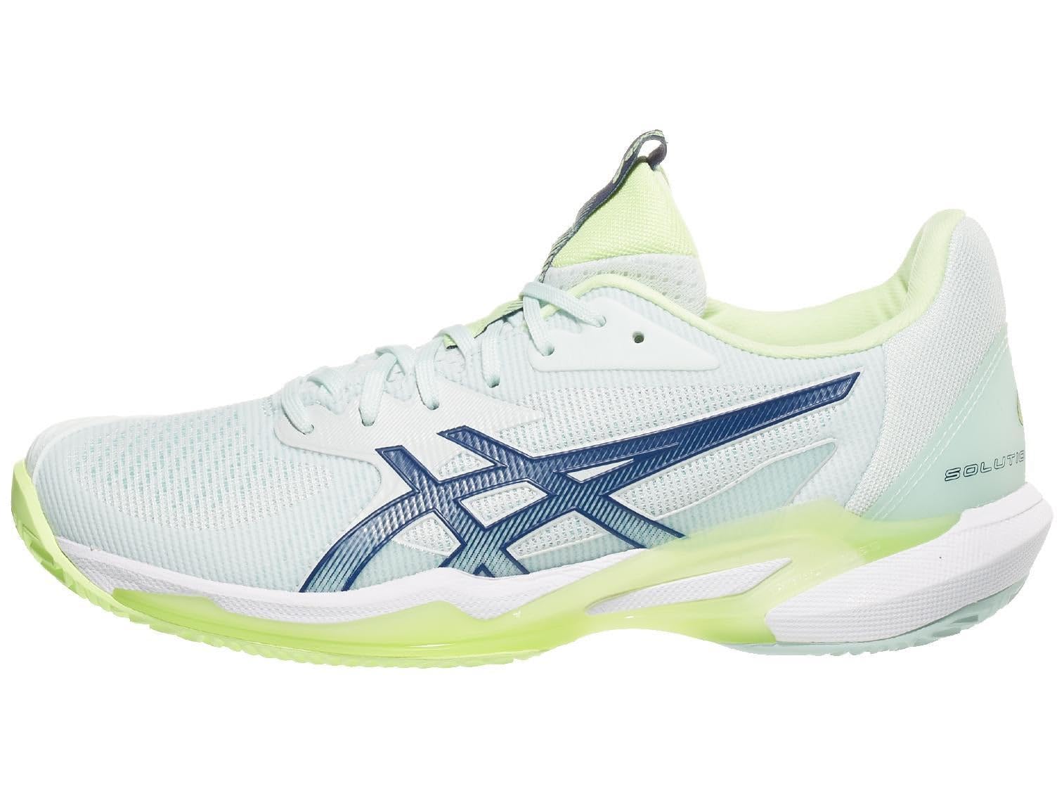 ASICS Women's SOLUTION SPEED FlyteFoam 3 CLAY Tennis Shoes - Lightweight & Durable for Clay Courts | Perfect for Competitive Play & Training