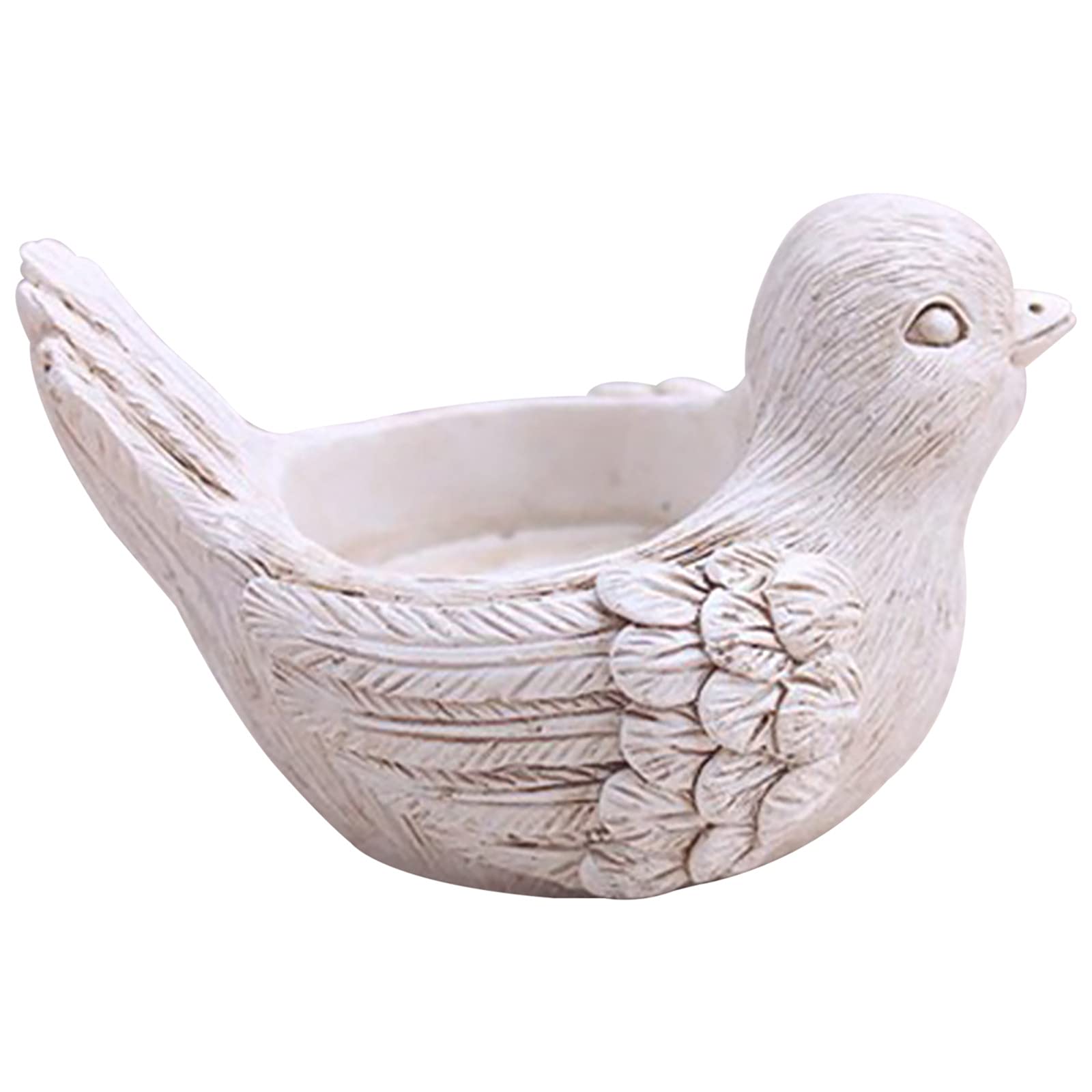 Vintage Bird Tea Light Holder - Retro Home Decor Candle Stand with Realistic Fake Bird Design - Perfect for Romantic Dinners, Wedding Centerpieces & Cozy Living Room Ambiance (One Size)