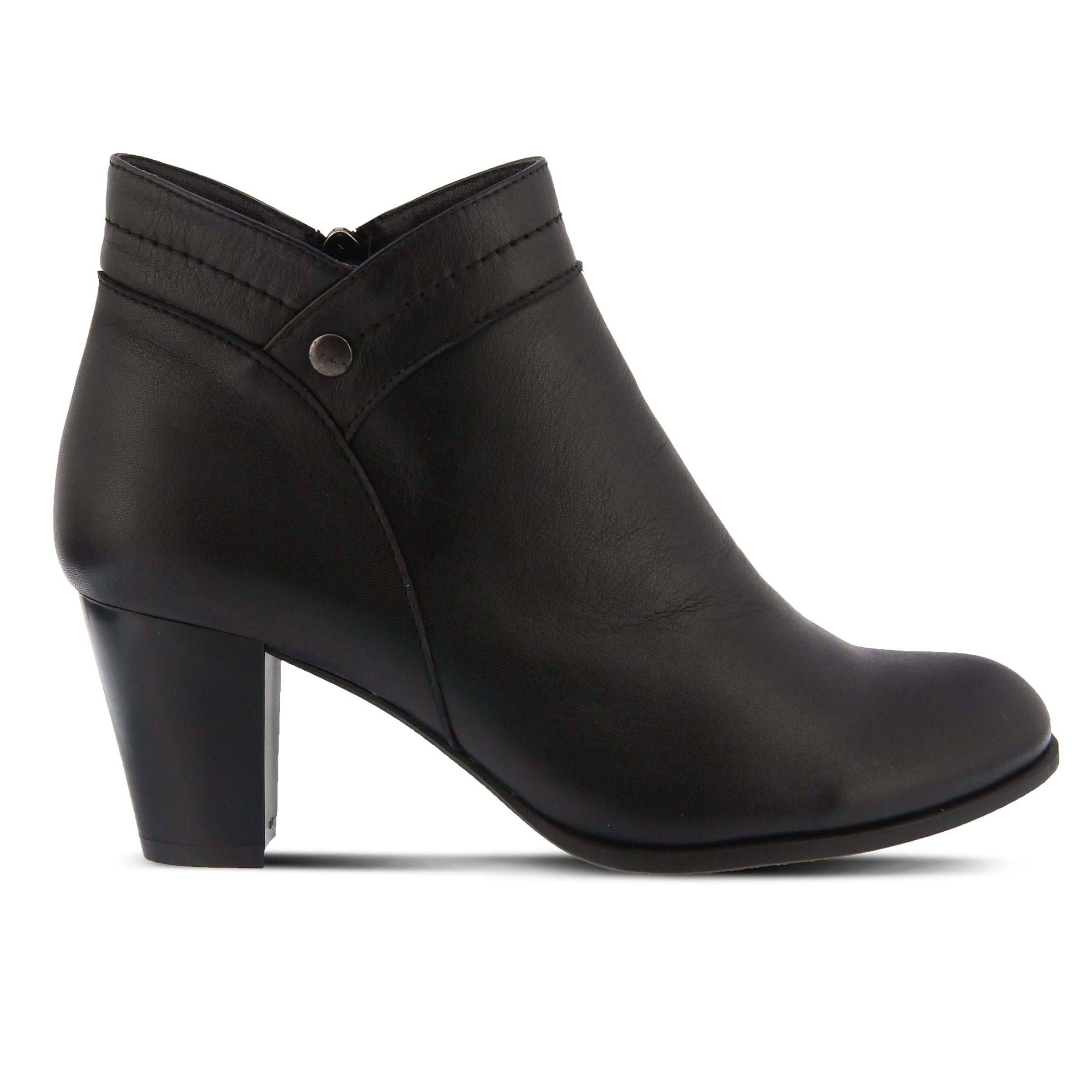 Spring Step Women's Itilia Ankle Bootie - Comfortable Low Heel Booties for Women, Fashionable Casual & Work Shoes - Perfect for Office, Date Night & Fall Outfits