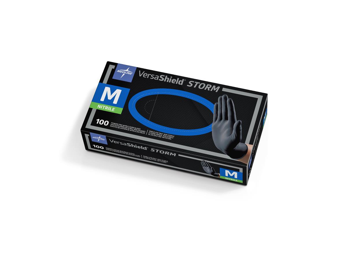 VersaShield Powder-Free Nitrile Exam Gloves - Latex-Free, Disposable, Medical & Industrial Use for Safety & Hygiene - Ideal for Healthcare, Food Handling, Cleaning & Tattoo Studios