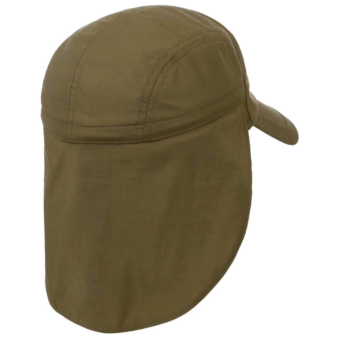 Coolmax UV Protection Cap with Neck Flap for Men & Women - Breathable Sun Hat for Outdoor Sports, Hiking, Running - Made in EU