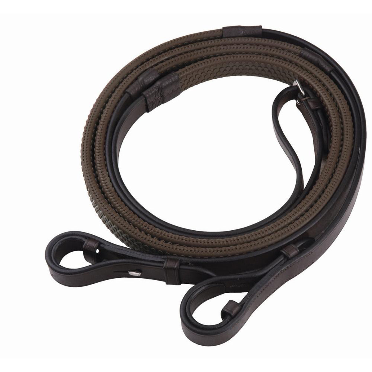 Premium HDR Advantage Rubber Horse Reins - Durable & Non-Slip Equestrian Training Equipment for English & Western Riding