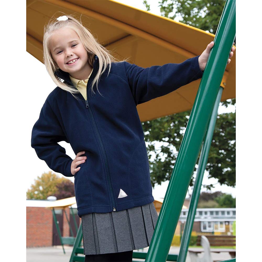 Result Core Kids Micron Fleece Jacket - Warm & Cozy Outerwear for Boys & Girls - Perfect for School, Play & Outdoor Adventures