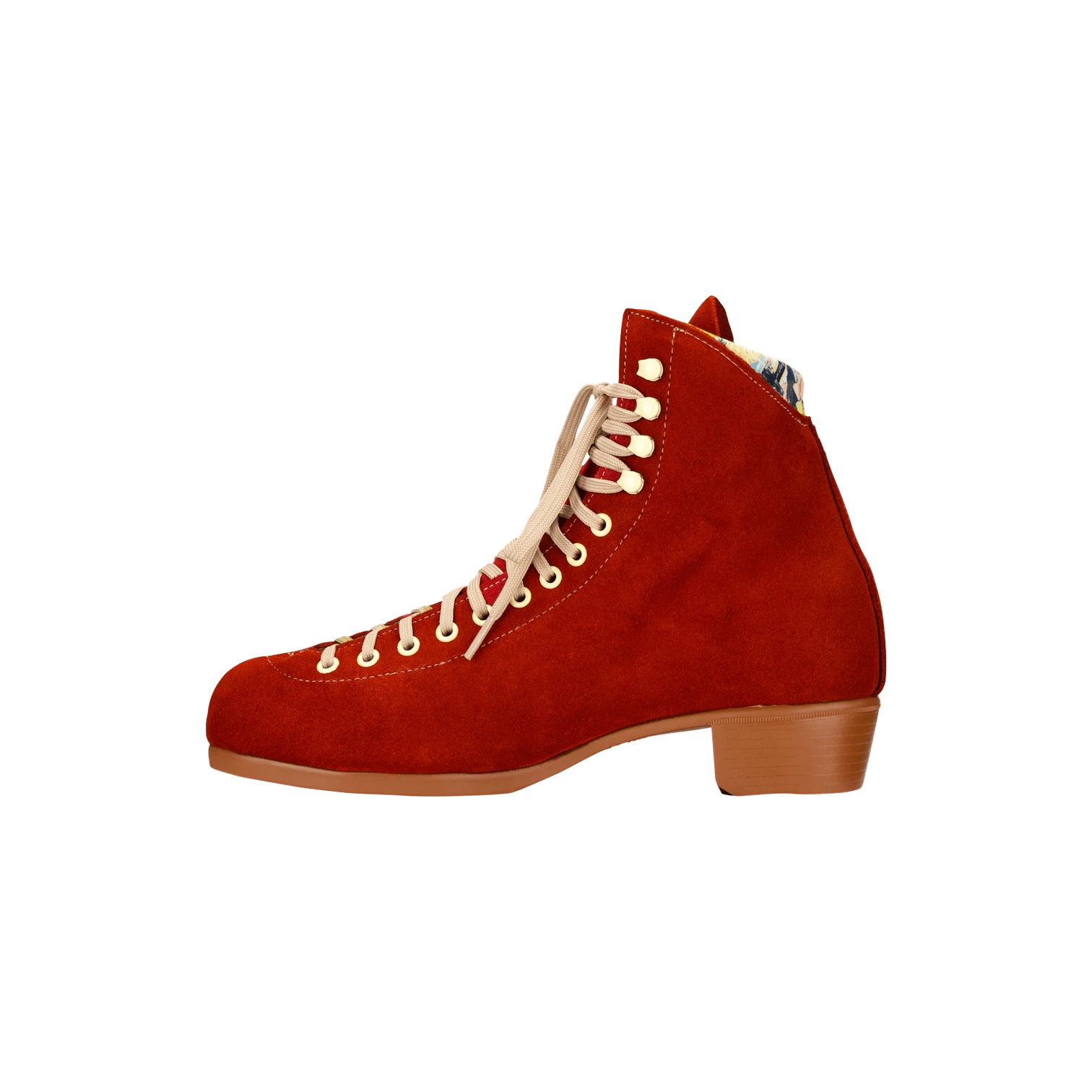 Moxi Lolly Roller Skates for Women - Poppy Red Artistic Outdoor & Indoor Skating Boots - Perfect for Park Trails, Rink Skating & Roller Derby