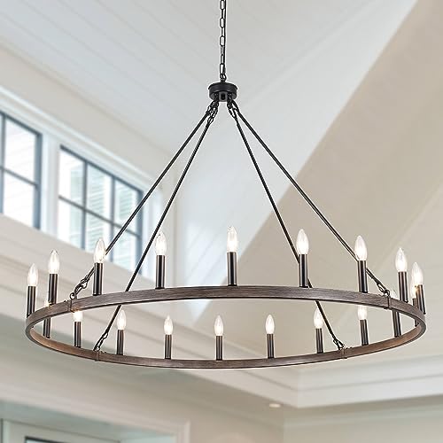 20-Lights Wood Grain