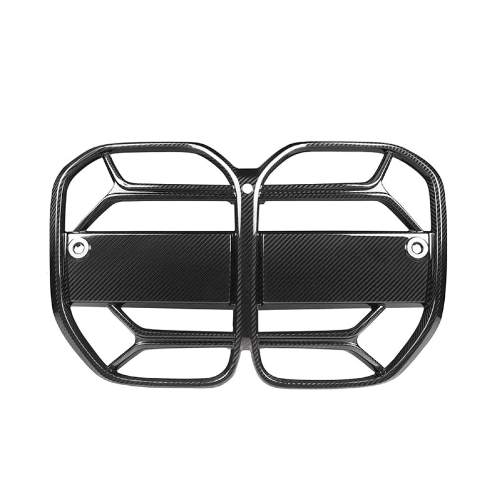 2021+ BMW 4 Series G22/G23 Carbon Fiber CSL Style Kidney Grilles - Upgrade Your Luxury Car's Front Grill for Enhanced Style & Performance | Perfect for Car Enthusiasts & Auto Shows