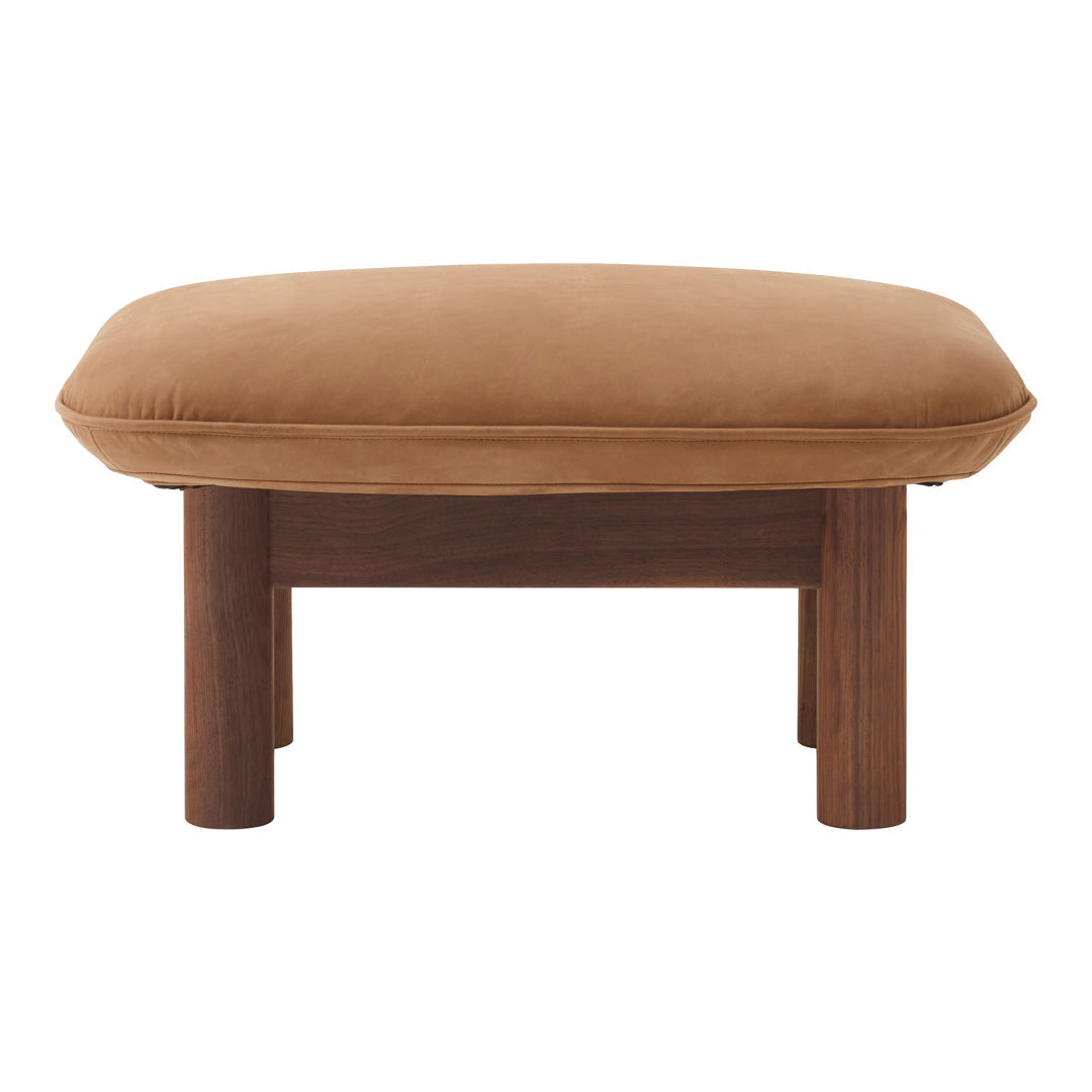 Brasilia Ottoman - Modern Round Storage Ottoman with Lift Top, Upholstered Footrest & Coffee Table - Perfect for Living Room, Bedroom & Home Decor