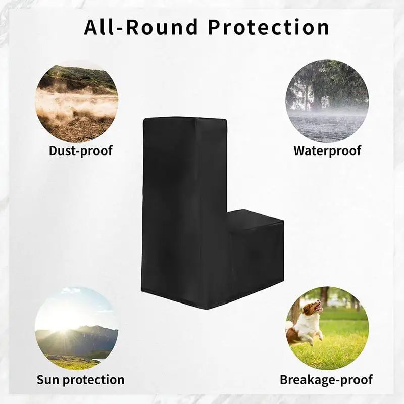 **Waterproof & Dustproof Stationary Bike Cover - Heavy Duty Exercise Equipment Protector for Indoor Cycling, Treadmill, and Gym Use**
