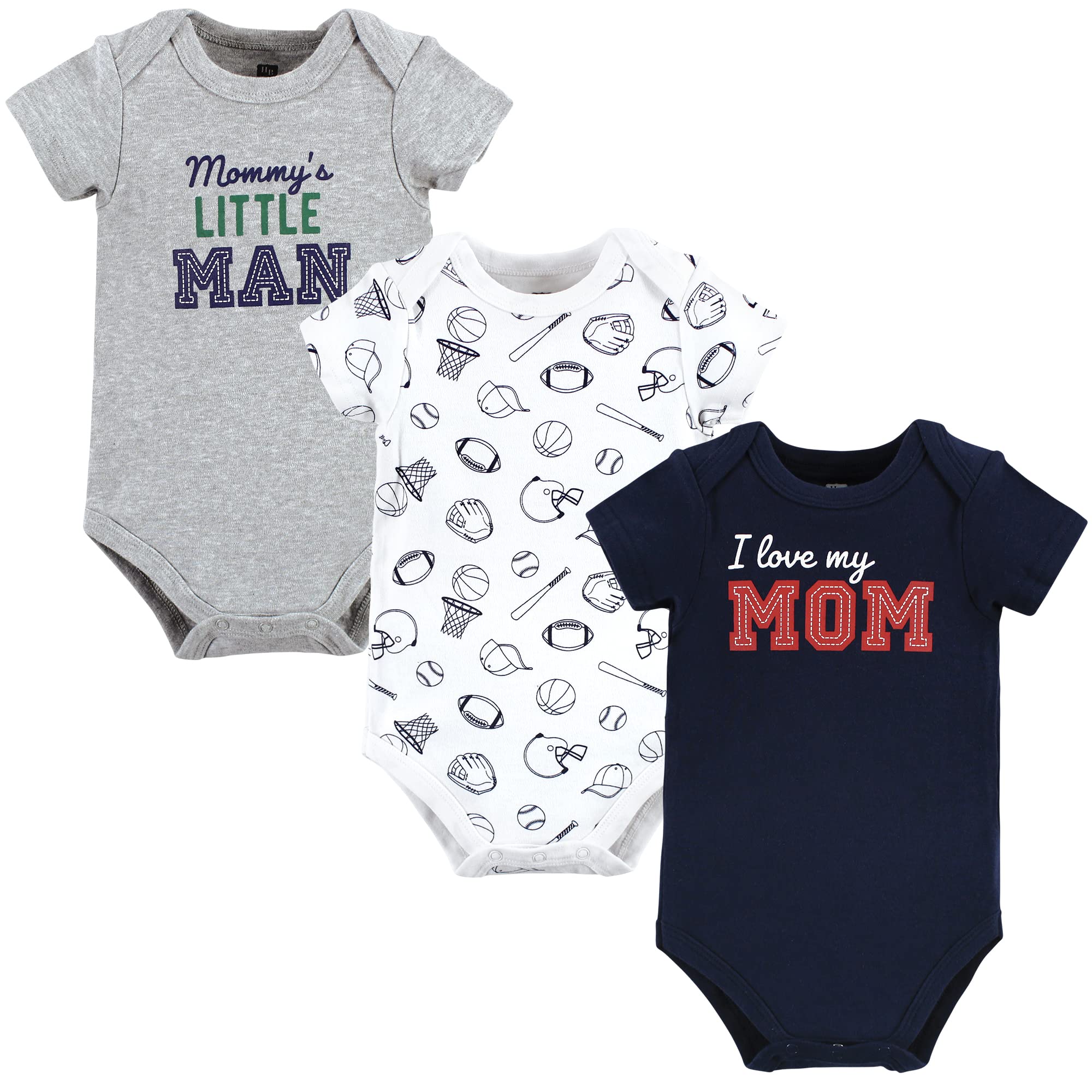 Hudson Baby Cotton Bodysuits for Boys & Girls - Soft & Comfortable for Daily Wear