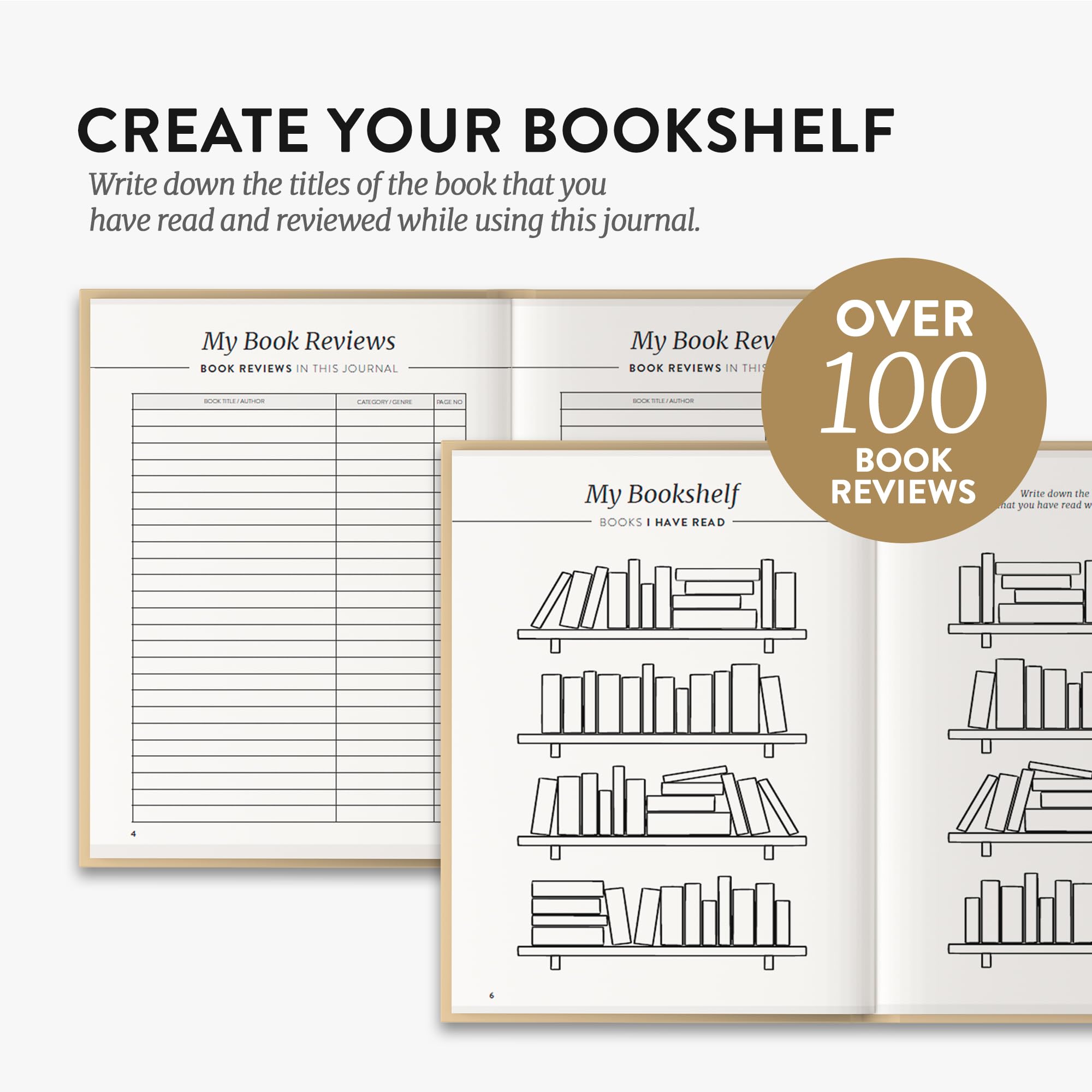 Epic Self Reading Journal for Book Lovers - Daily Book Log Notebook to Track Reading Habits, Rate Stories & Remember Plots - Perfect Bookworm Gift for Readers, Writers & Students - Great for Book Clubs, Reading Challenges & Personal Reflection