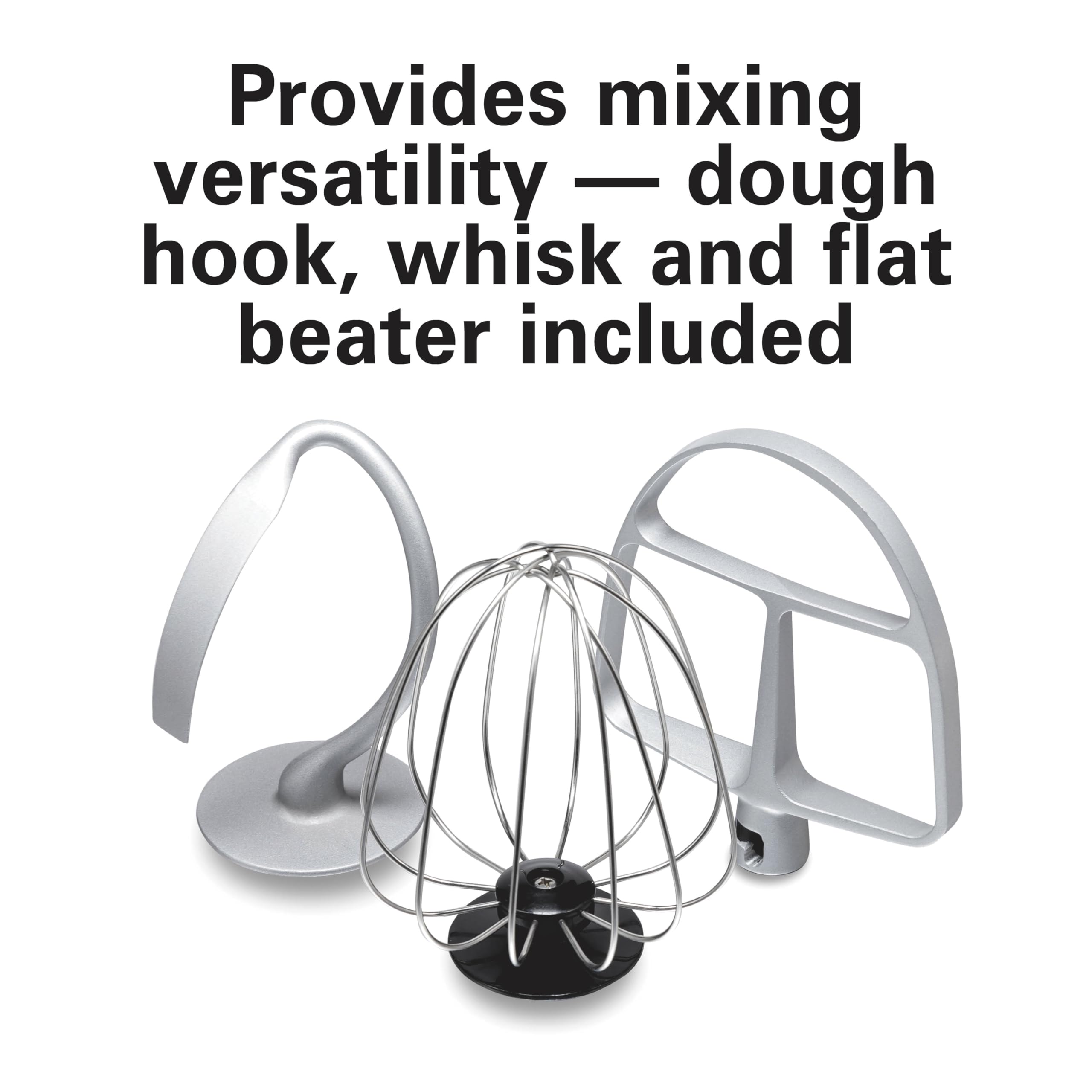 Hamilton Beach 4-Quart Electric Stand Mixer with Dough Hook, Flat Beater & Whisk - 7 Speed Settings & Splash Guard - Aqua Blue - Perfect for Baking Bread, Cookies & Cakes at Home