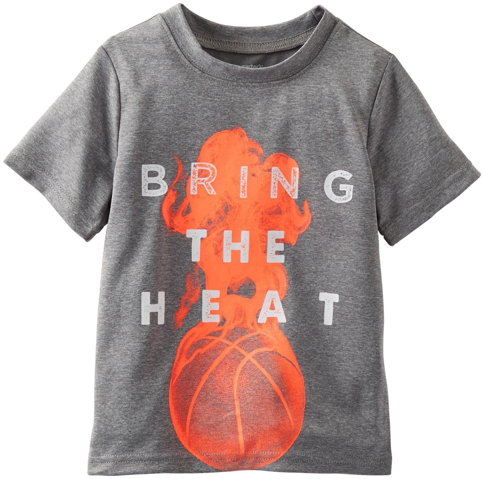 Carter's Baby Boys' Graphic T-Shirt - Soft Cotton Short Sleeve Tee for Infants & Toddlers - Perfect for Playtime, Daycare & Family Photos
